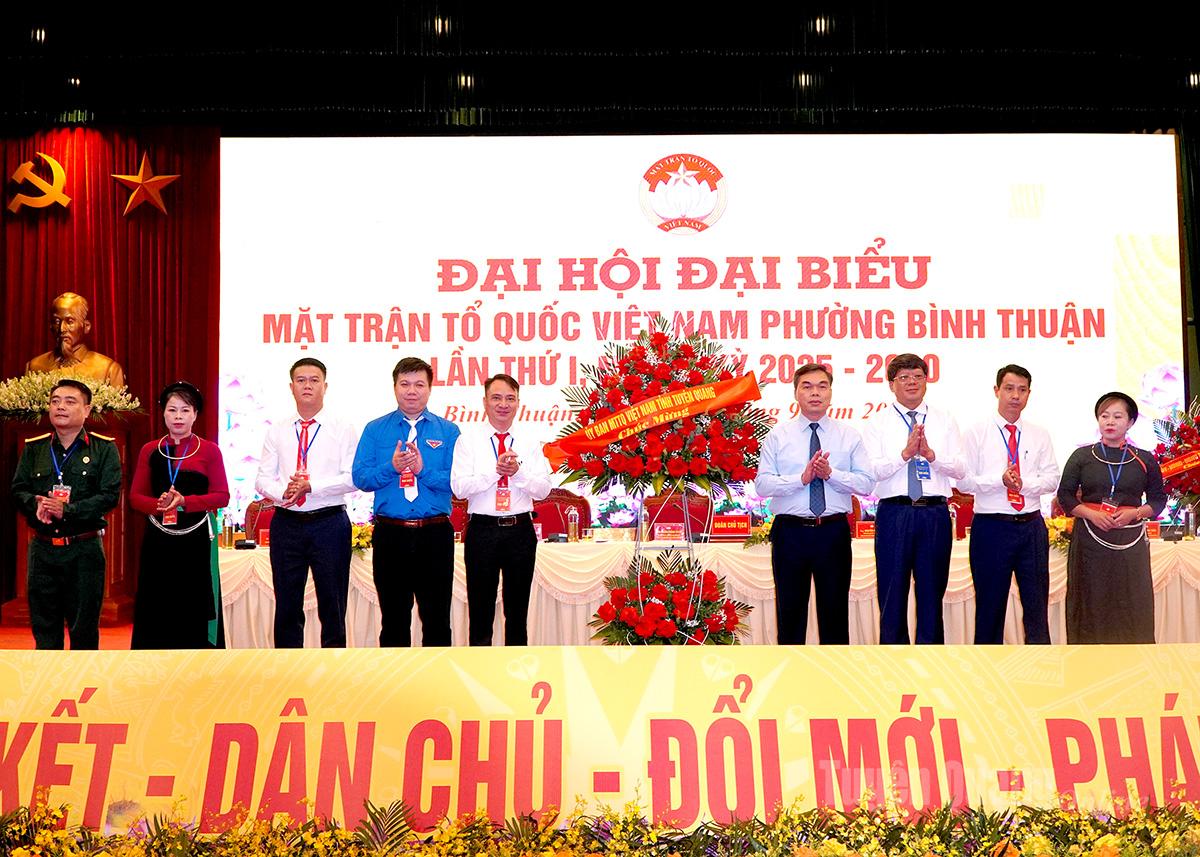 Mặt trận Tổ quốc Việt Nam phường Bình Thuận tổ chức thành công Đại hội lần thứ I, nhiệm kỳ 2025 - 2030