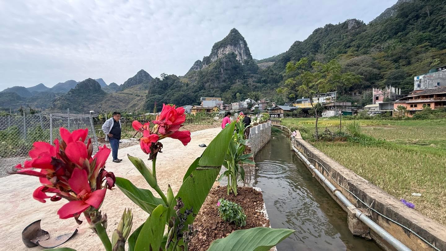 Đồng Văn tăng cường chỉnh trang các điểm nhấn du lịch trên địa bàn xã, phục vụ Lễ hội hoa tam giác mạch lần thứ XII, tỉnh Tuyên Quang năm 2026