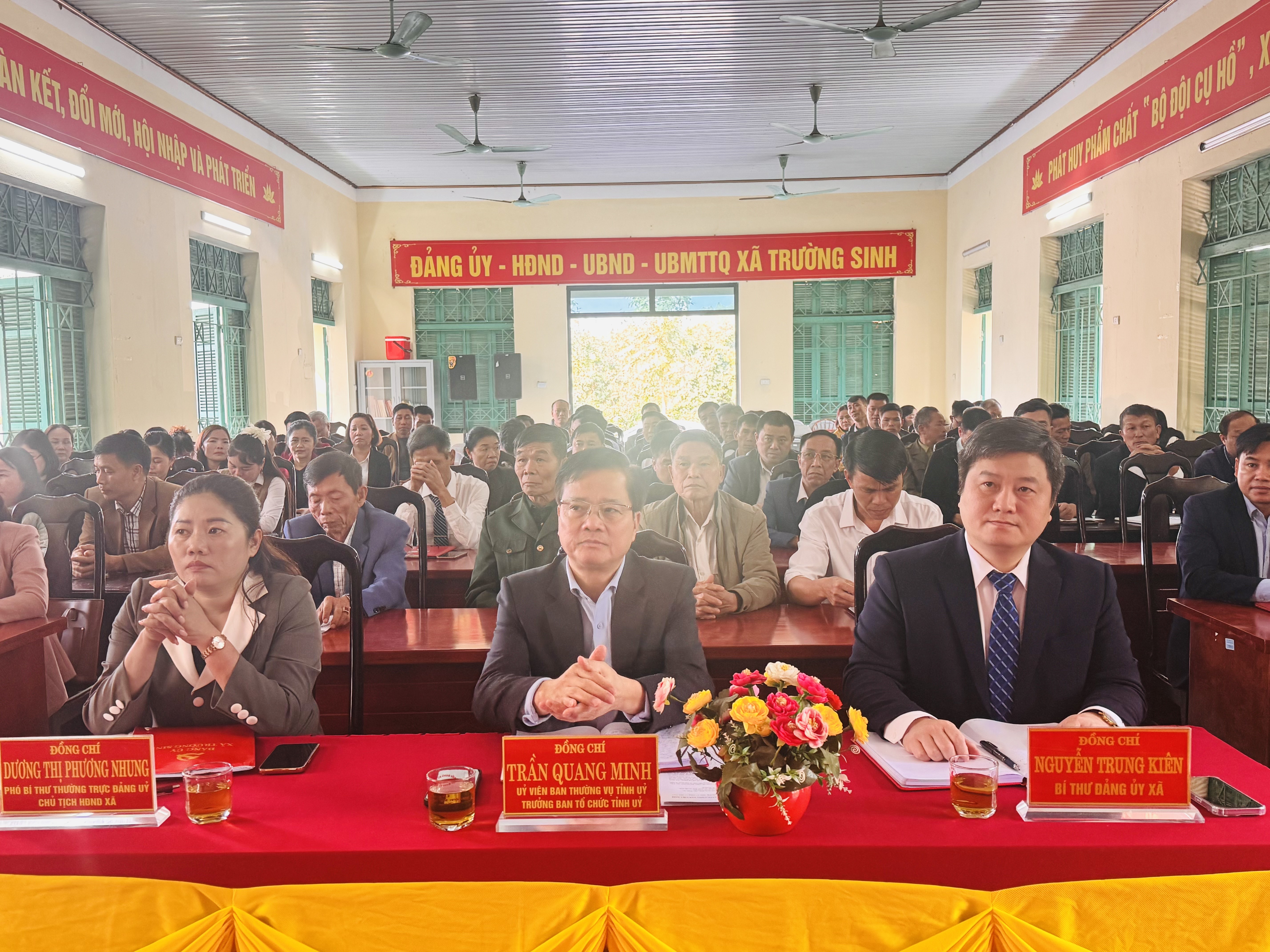 Hội nghị Ban chấp hành Đảng bộ xã Trường Sinh Khóa I, nhiệm kỳ 2025-2030 (Mở rộng)