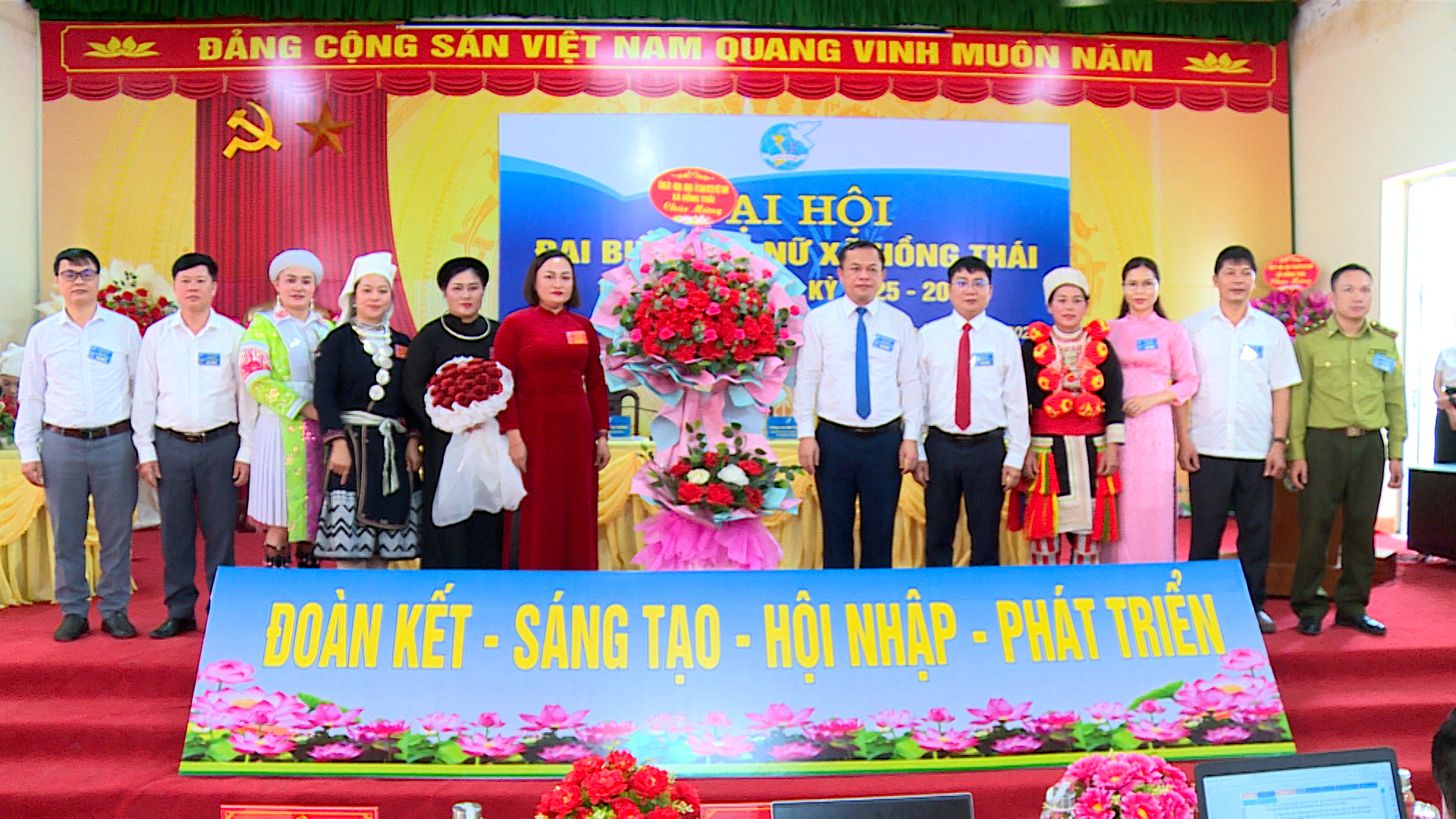 Xã Hồng Thái tổ chức thành công Đại hội Đại biểu Phụ nữ lần thứ nhất, nhiệm kỳ 2025 -2030