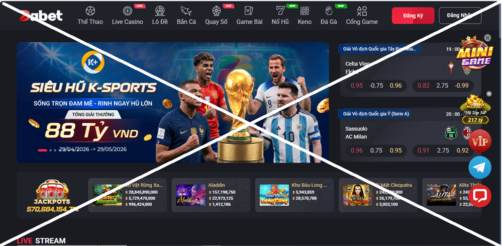 Cảnh báo hành vi đánh bạc trên không gian mạng trong mùa World Cup