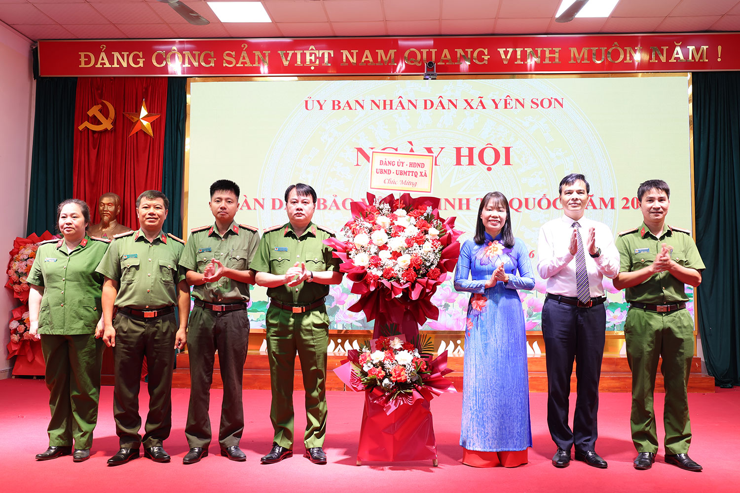 Yên Sơn tổ chức ngày hội toàn dân bảo vệ an ninh Tổ quốc năm 2026