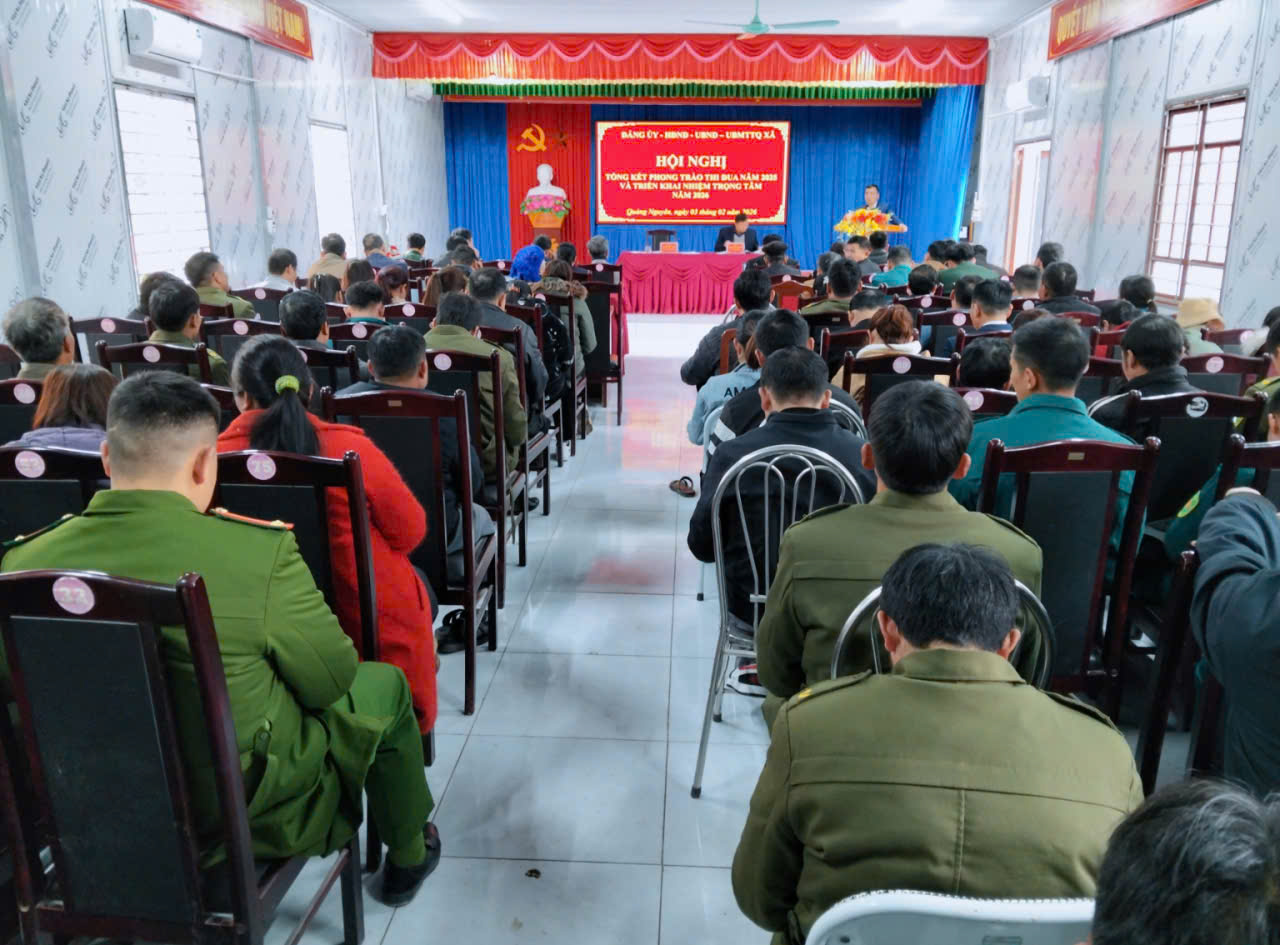 Hội nghị tổng kết phong trào thi đua năm 2025 và triển khai nhiệm vụ trọng tâm năm 2026