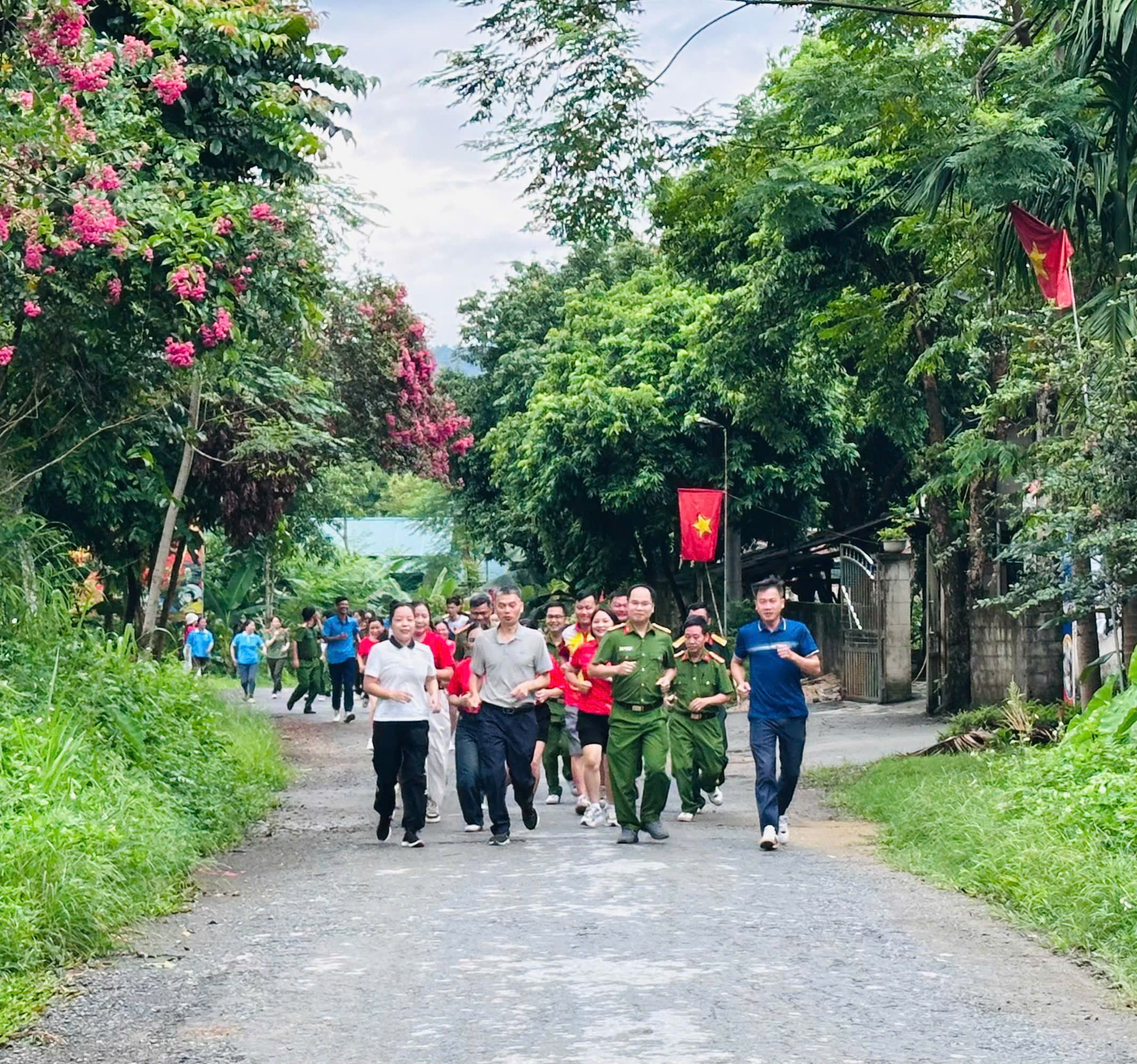 CÔNG AN XÃ VIỆT LÂM THAM GIA HƯỞNG ỨNG THÁNG HÀNH ĐỘNG PHÒNG, CHỐNG MA TÚY NĂM 2026