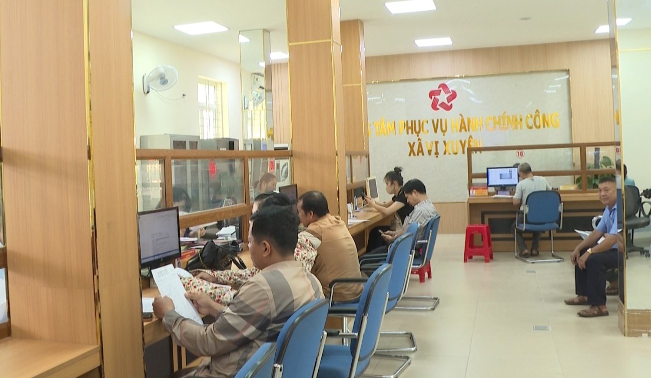 Xã Vị Xuyên: Công tác Cải cách hành chính chuyển mình mạnh mẽ trong 6 tháng đầu năm 2026