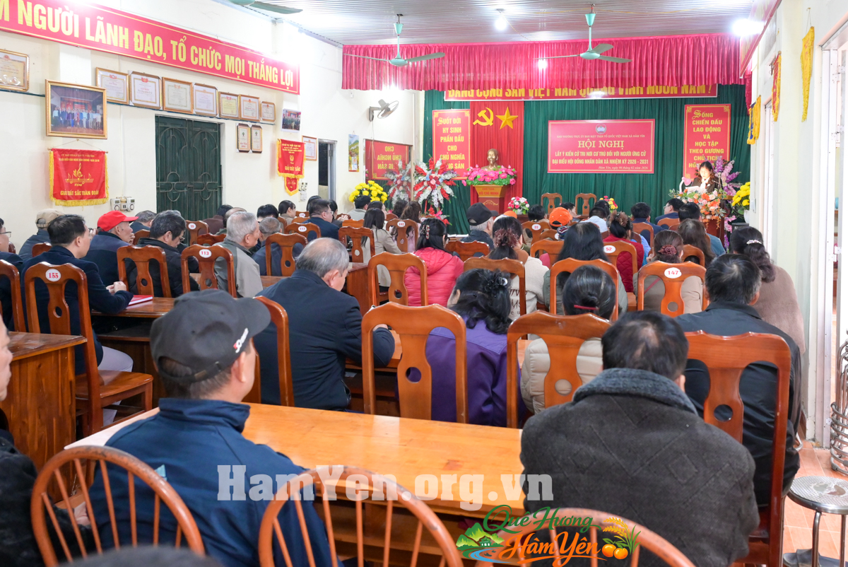 Phát huy dân chủ từ cơ sở: Ý nghĩa của hội nghị lấy ý kiến nơi cư trú đối với người ứng cử đại biểu HĐND