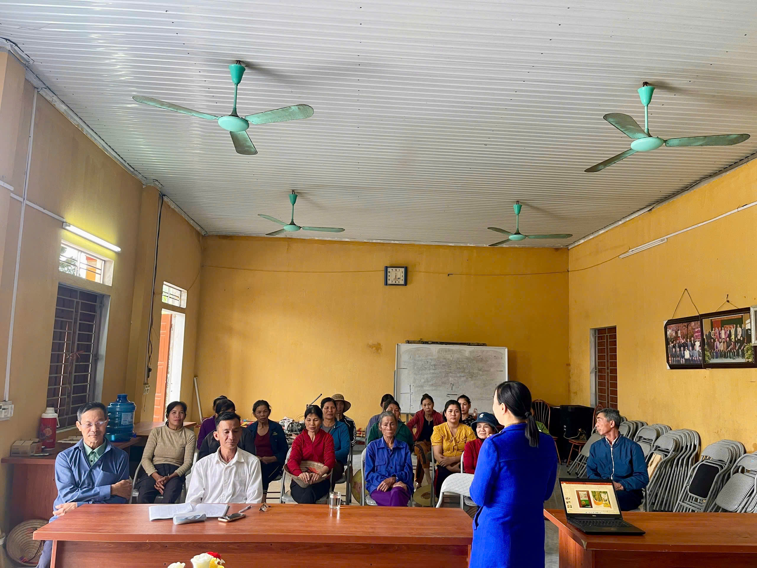 Trung Tâm Dịch vụ công xã Nhữ Khê tập huấn sản xuất vụ  Đông – Xuân năm 2025–2026