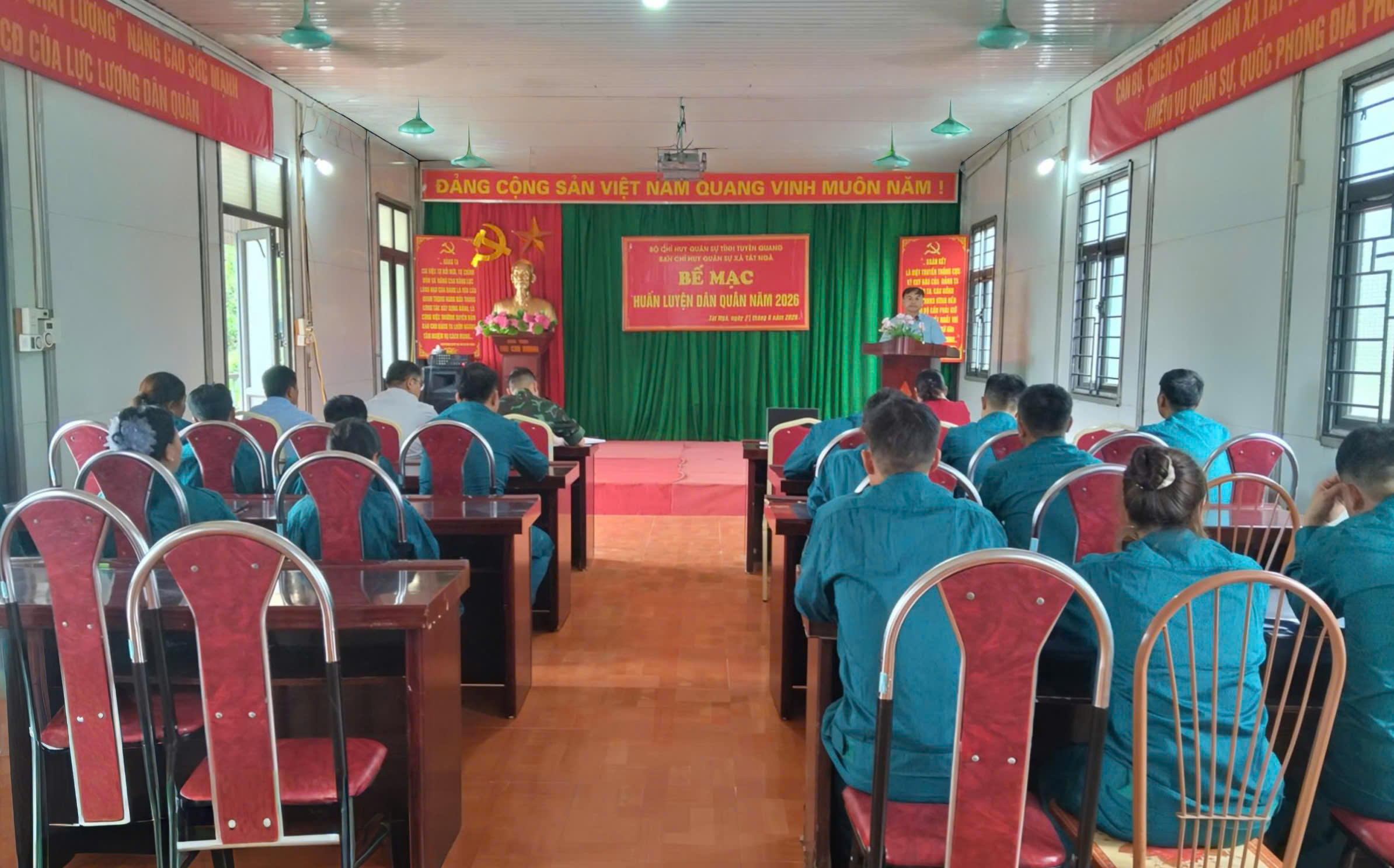 Tát Ngà hoàn thành huấn luyện lực lượng Dân quân