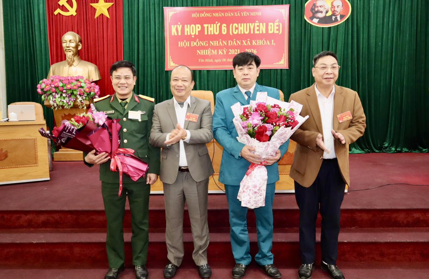 YÊN MINH TỔ CHỨC KỲ HỌP THỨ 6 (CHUYÊN ĐỀ) HĐND XÃ KHÓA I, NHIỆM KỲ 2021 – 2026