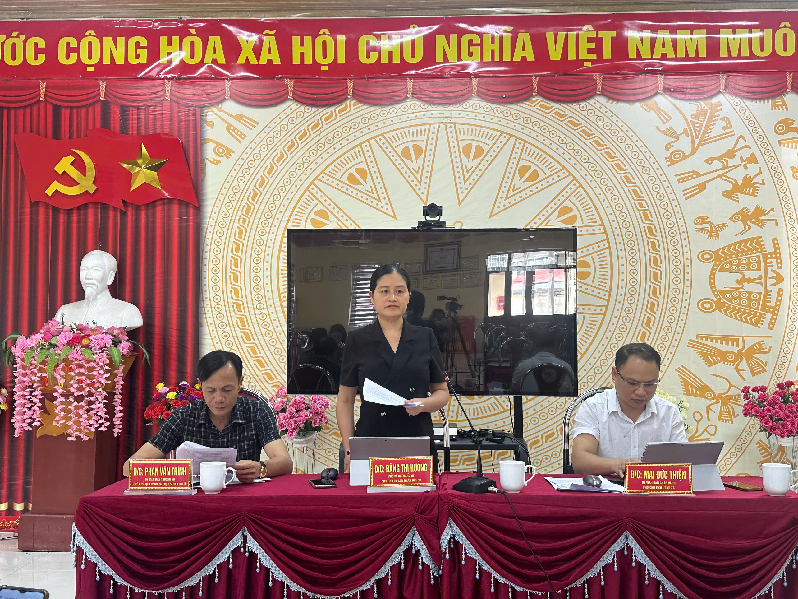 Xã Nghĩa Thuận. Phiên họp thường kỳ tháng 5 năm 2026