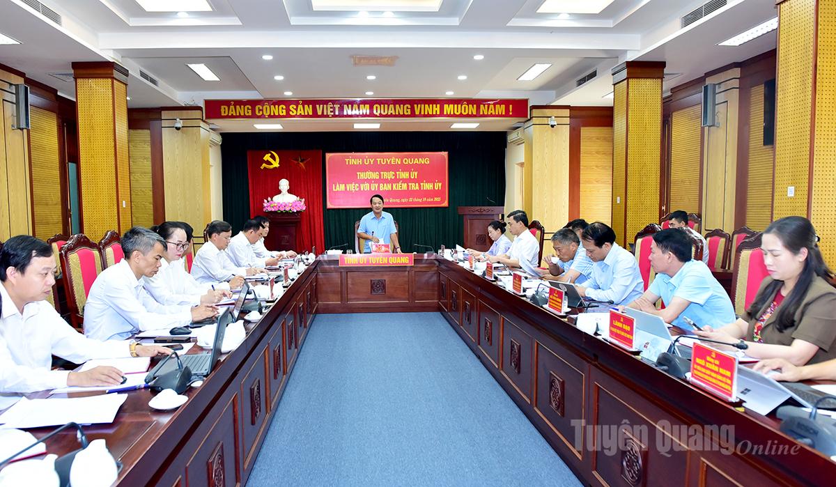 Tập trung nâng cao chất lượng, hiệu quả công tác kiểm tra, giám sát, đáp ứng yêu cầu thực tiễn
