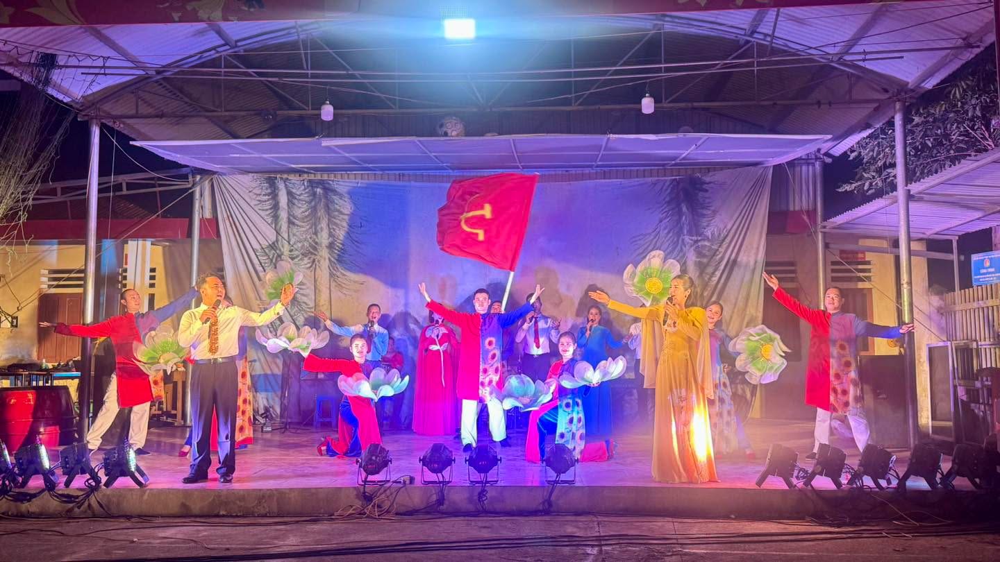 CHƯƠNG TRÌNH NGHỆ THUẬT TUYÊN TRUYỀN TẠI THÔN VẦN CHẢI, XÃ YÊN MINH