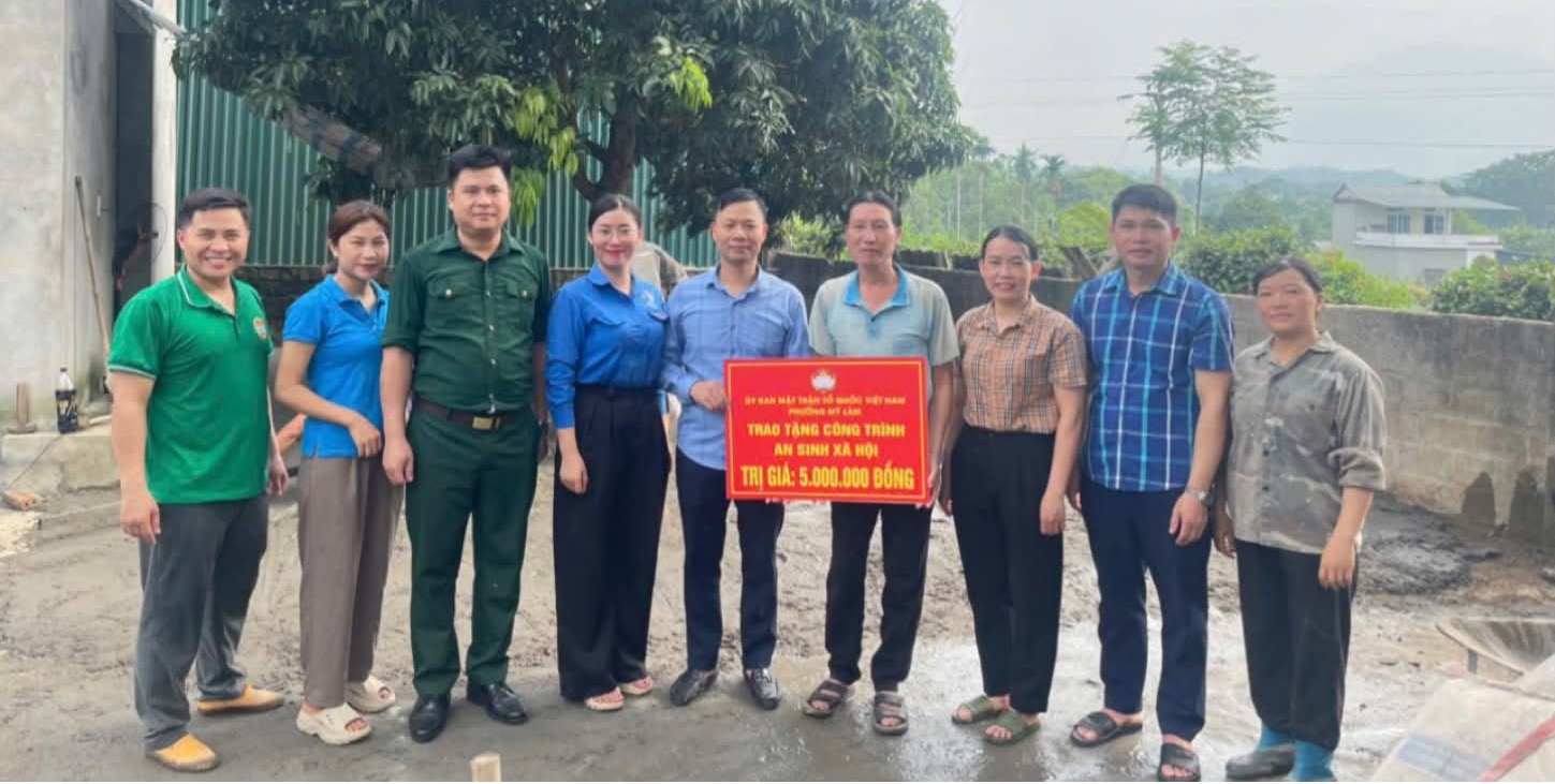 Phát huy vai trò của Mặt trận Tổ quốc Việt Nam phường Mỹ Lâm qua mô hình “dân vận khéo” trong tuyên truyền, vận động nhân dân đồng thuận giải phóng mặt bằng, chung sức xây dựng đô thị xanh, văn minh, hiện đại