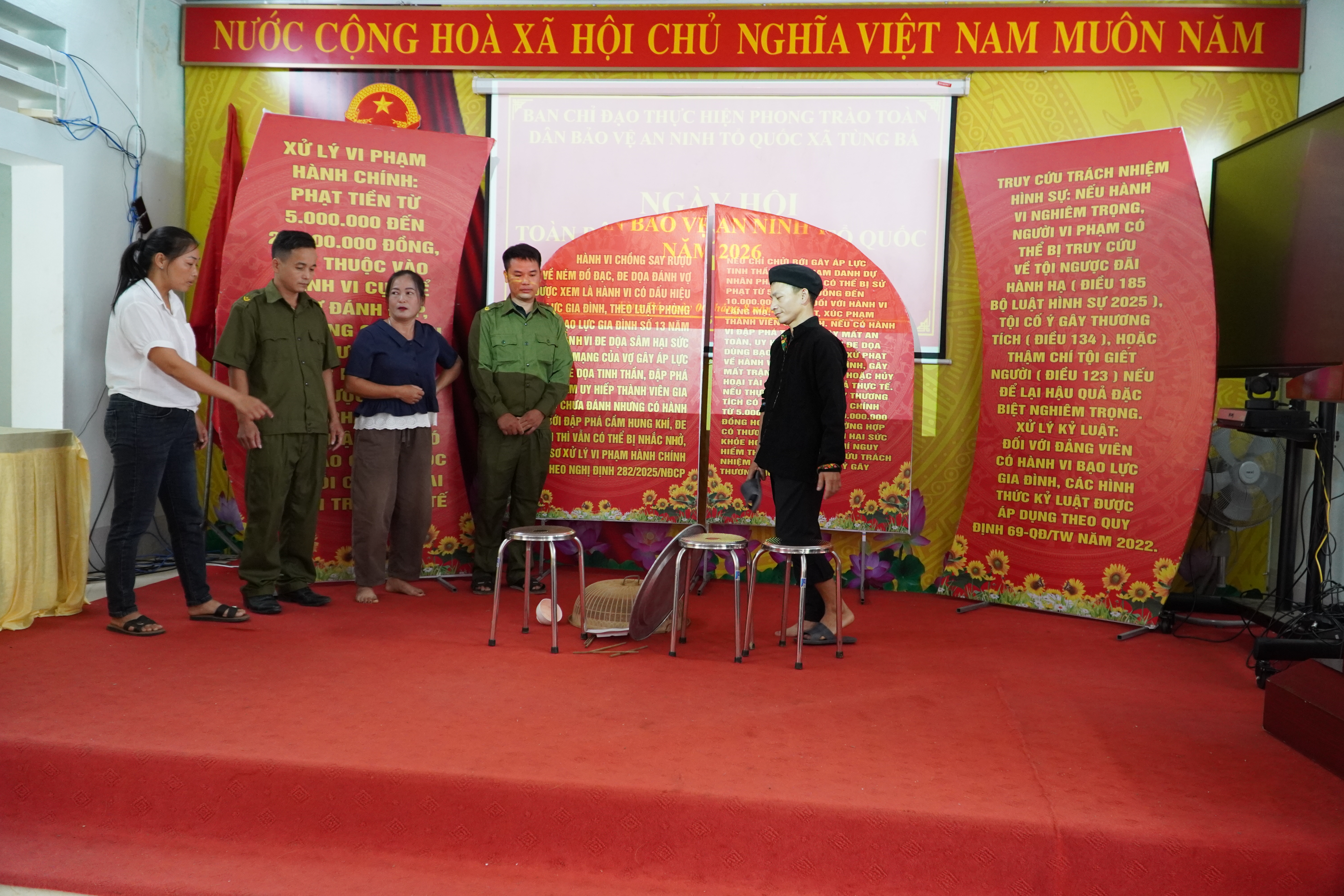 Tùng Bá tổ chức Ngày hội toàn dân bảo vệ an ninh Tổ quốc năm 2026