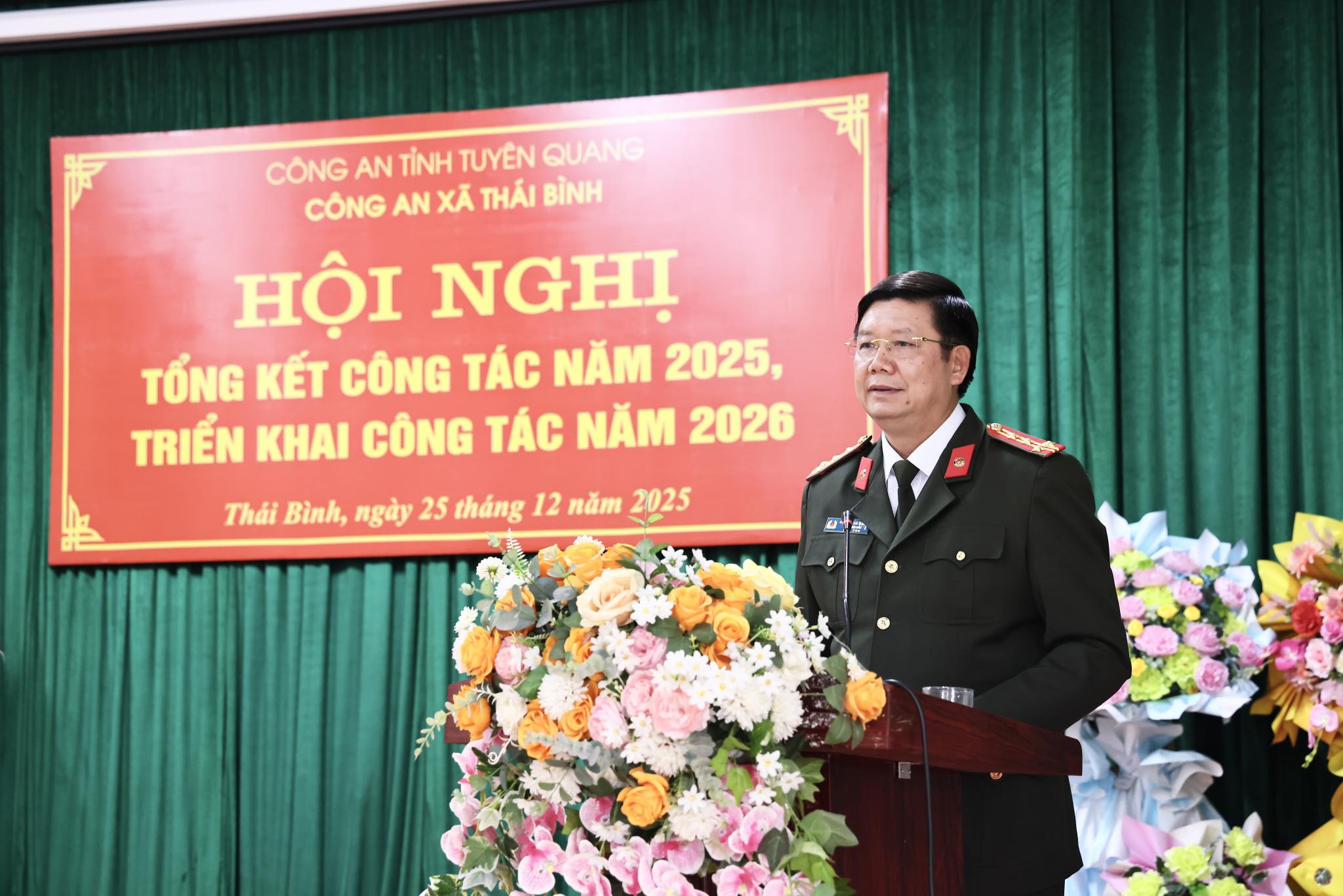 QUYẾT TÂM XÂY DỰNG CÔNG AN XÃ THÁI BÌNH ĐÁP ỨNG YÊU CẦU, NHIỆM VỤ TRONG TÌNH HÌNH MỚI