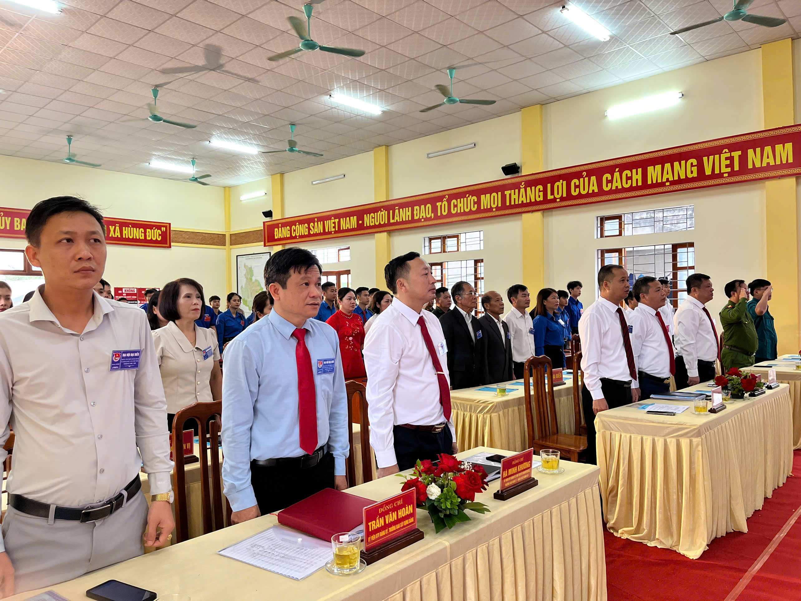 ĐẠI HỘI ĐẠI BIỂU ĐOÀN TNCS HỒ CHÍ MINH XÃ HÙNG ĐỨC LẦN THỨ XXII, NHIỆM KỲ 2025–2030 THÀNH CÔNG TỐT ĐẸP