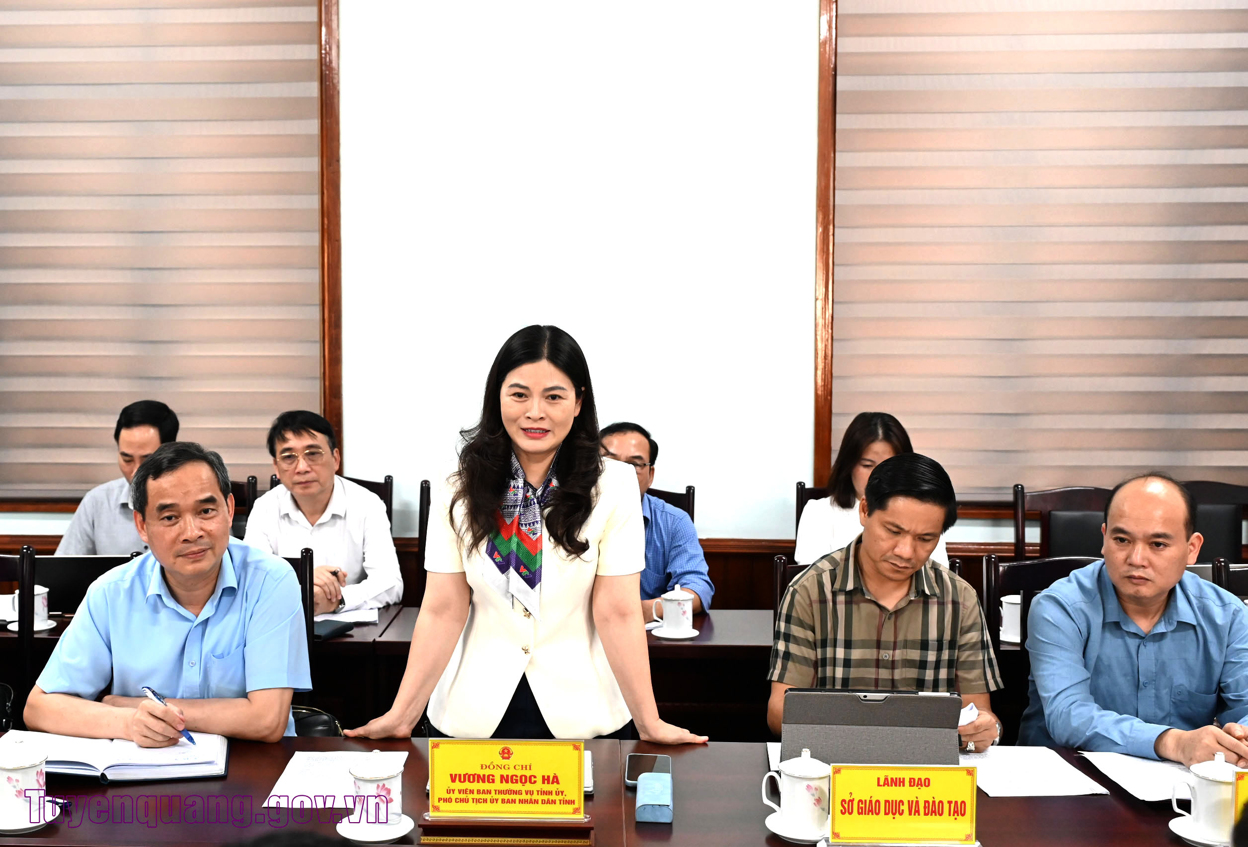 Phó Chủ tịch UBND tỉnh Vương Ngọc Hà làm việc với Tập đoàn Vingroup