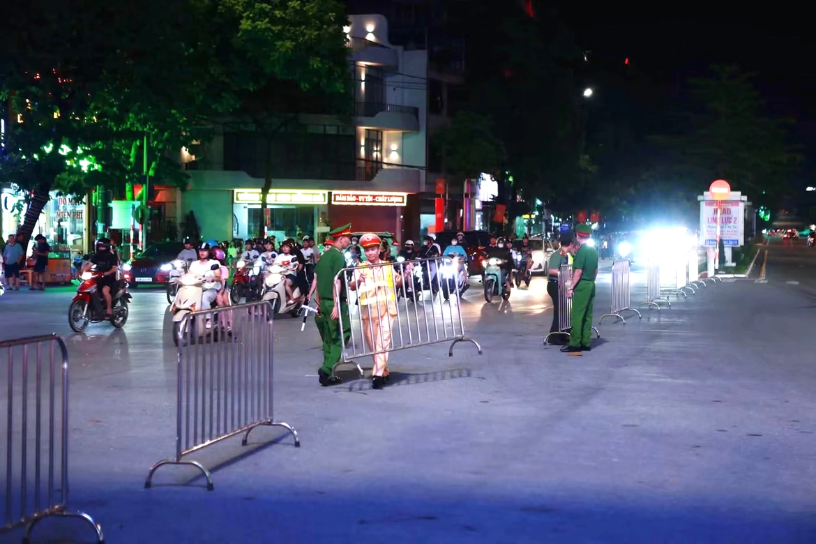 Phân luồng giao thông, đảm bảo an toàn Lễ hội Thành Tuyên
