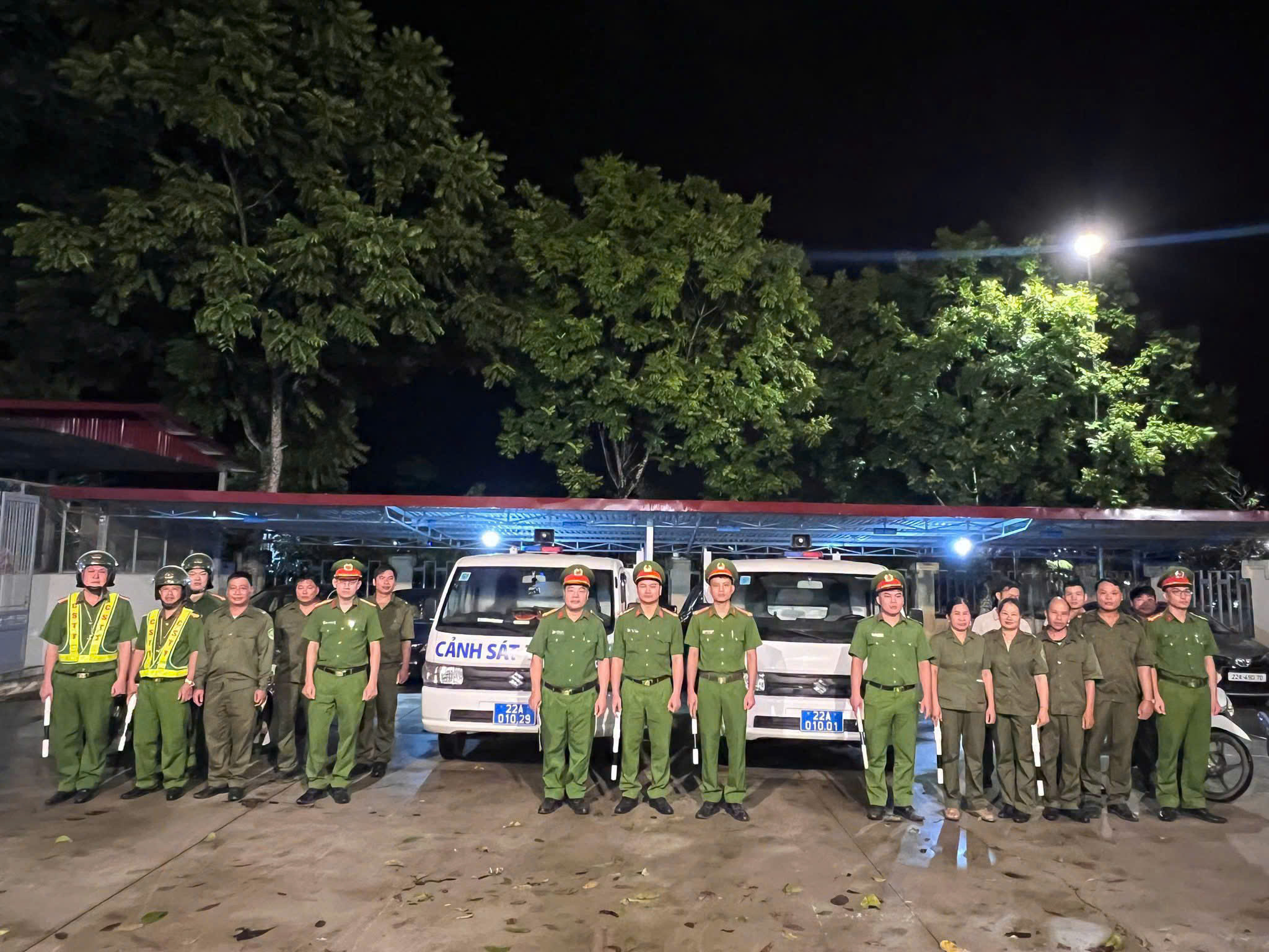 CÔNG AN XÃ TÂN TRÀO RA QUÂN BẢO ĐẢM ANTT, TTATGT DỊP LỄ 02/9, NĂM HỌC MỚI VÀ LỄ HỘI THÀNH TUYÊN 2026