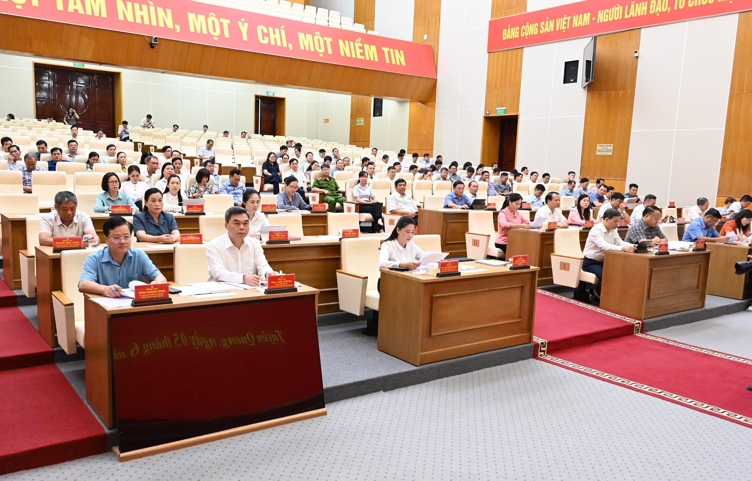 Hội nghị học tập, quán triệt các nghị quyết mới của BCH Đảng bộ tỉnh và Ban Thường vụ Tỉnh ủy