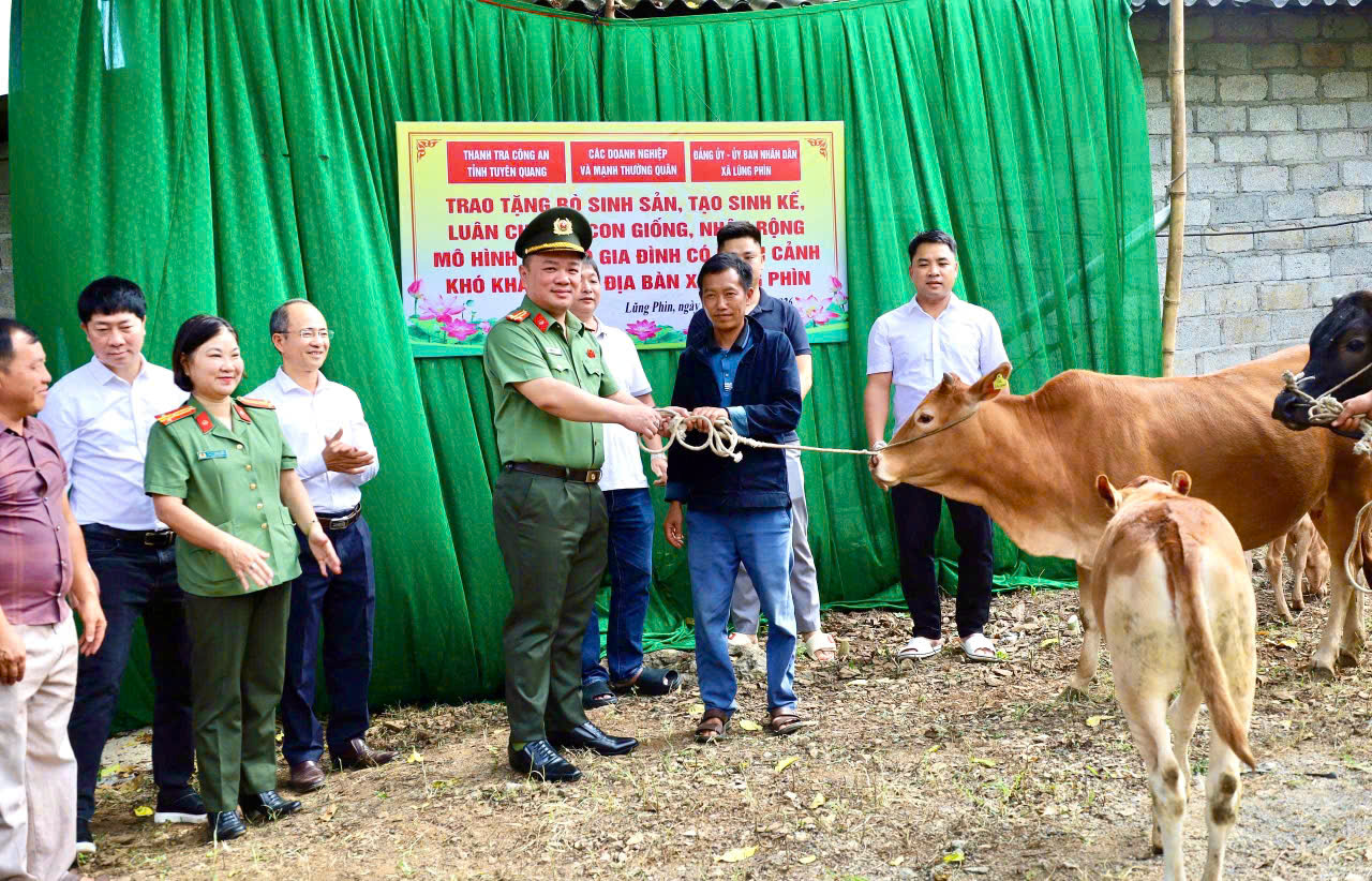 THANH TRA CÔNG AN TỈNH LAN TỎA NHỮNG VIỆC LÀM THIẾT THỰC VÌ CỘNG ĐỒNG