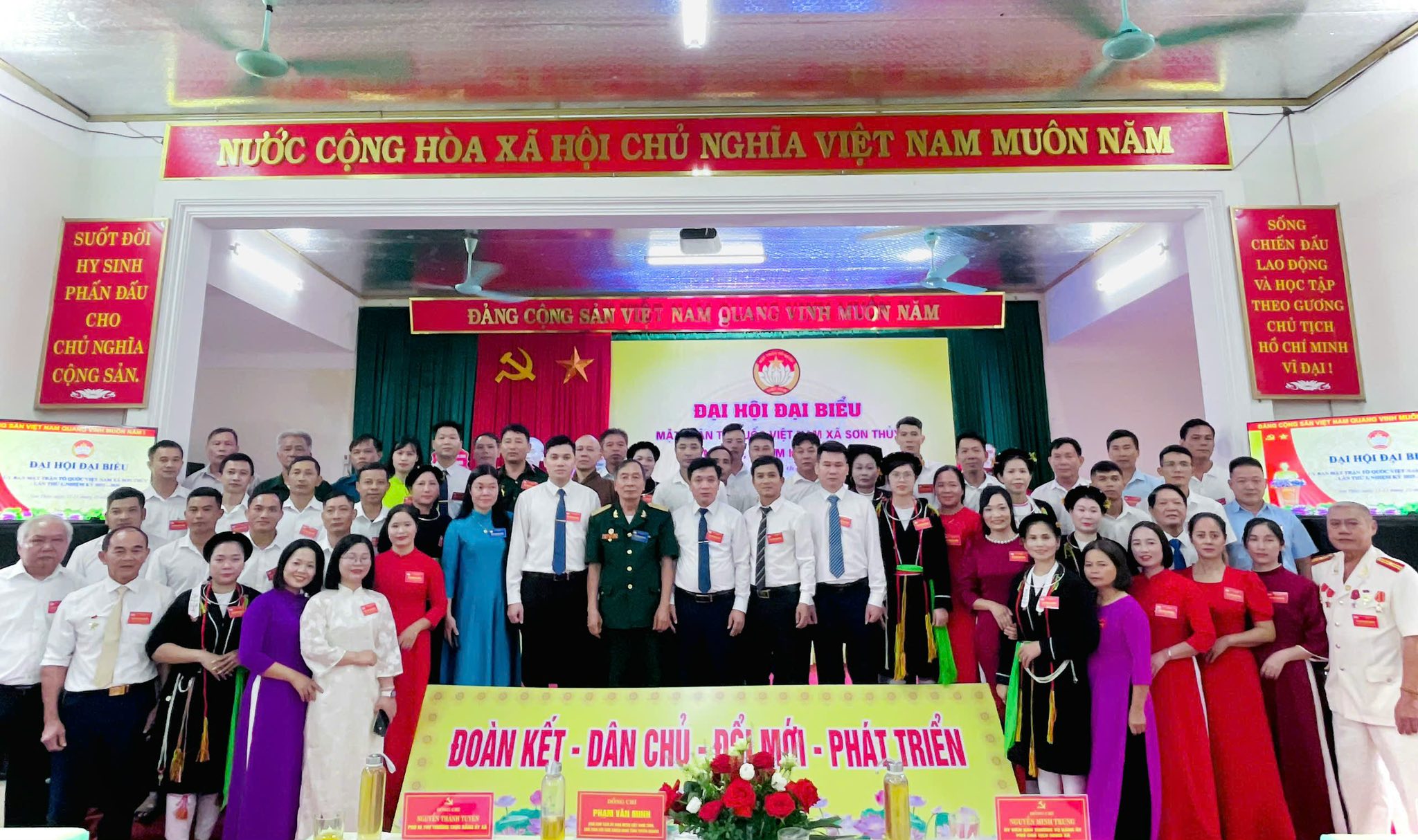 Đại hội đại biểu Mặt trận Tổ quốc Việt Nam xã Sơn Thủy lần thứ I, nhiệm kỳ 2025–2030 thành công tốt đẹp