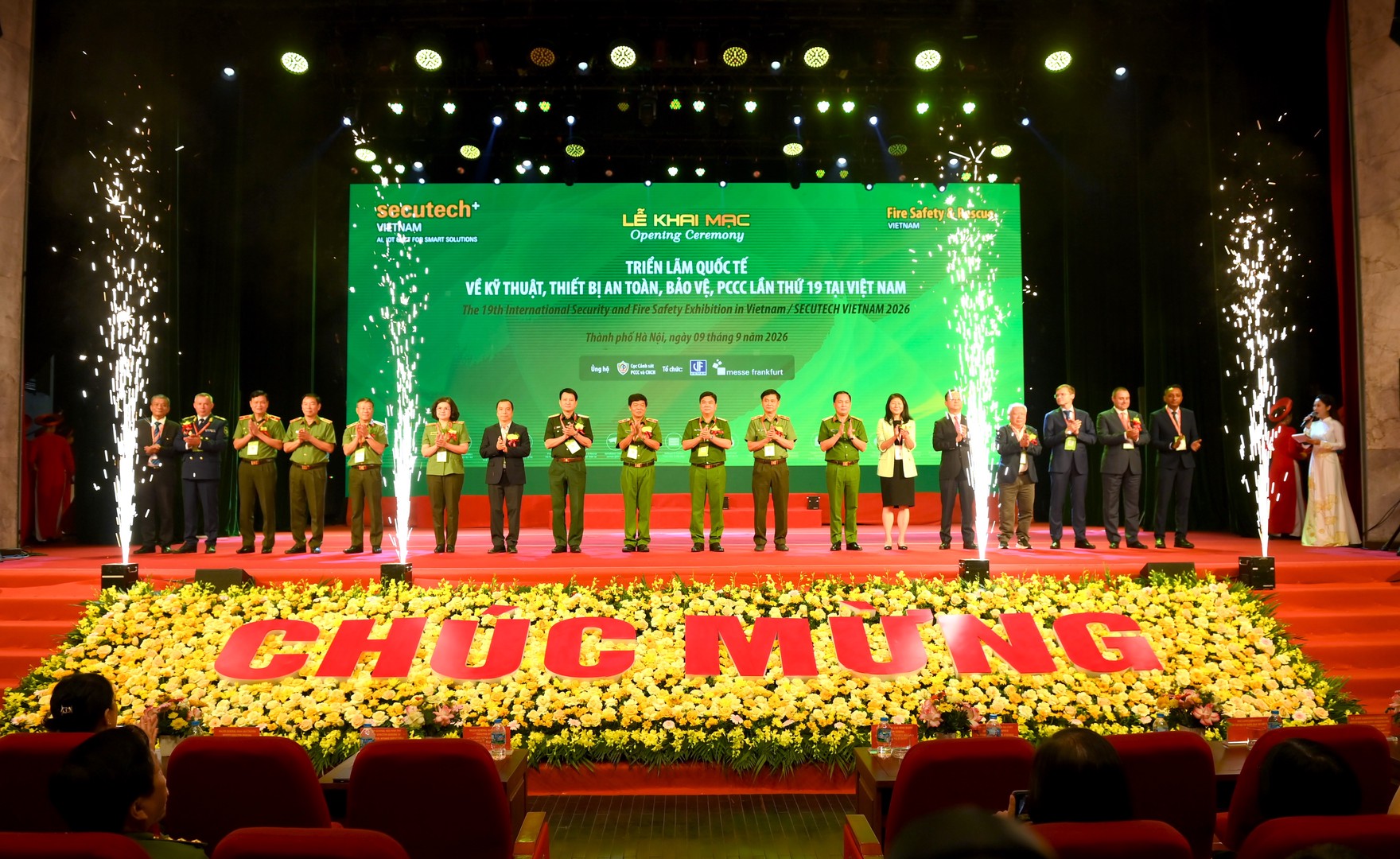TRIỂN LÃM QUỐC TẾ VỀ PHÒNG CHÁY, CHỮA CHÁY VÀ CỨU NẠN, CỨU HỘ