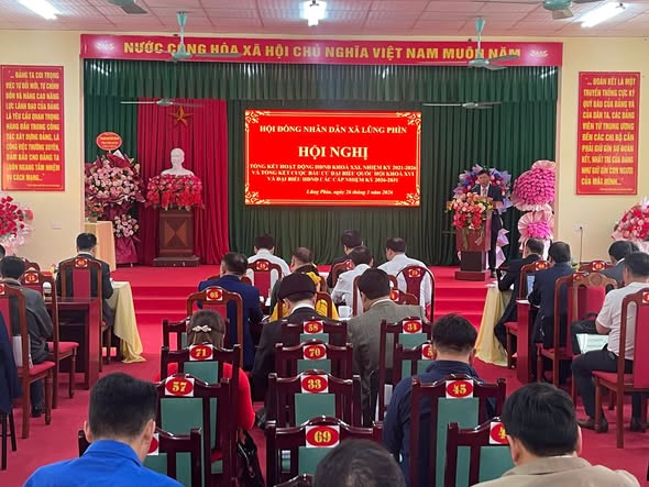 Lũng Phìn tổng kết HĐND khóa XXI, nhiệm kỳ 2021–2026 và tổng kết cuộc bầu cử đại biểu Quốc hội khóa XVI, đại biểu HĐND các cấp nhiệm kỳ 2026–2031.