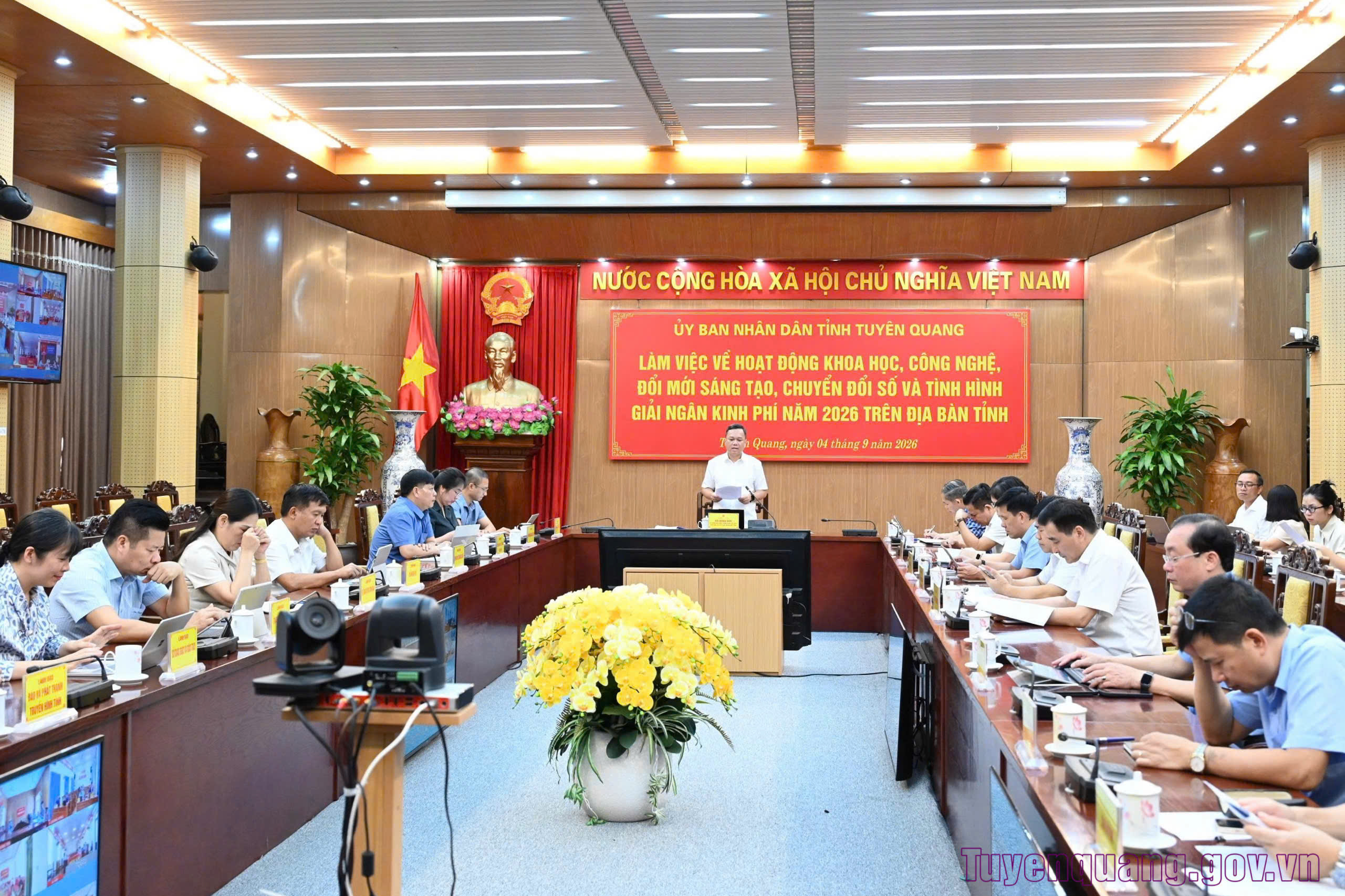 Nâng cao hiệu quả thực hiện các nhiệm vụ về khoa học, công nghệ, đổi mới sáng tạo và chuyển đổi số
