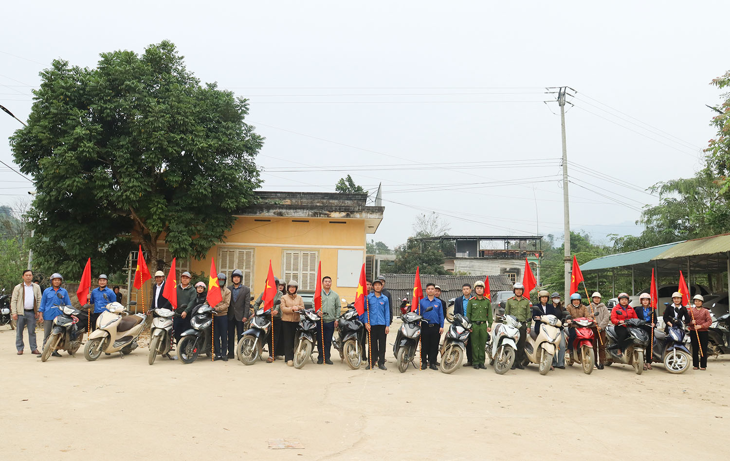 XÃ LỰC HÀNH SÔI NỔI LỄ RA QUÂN THÁNG THANH NIÊN NĂM 2026