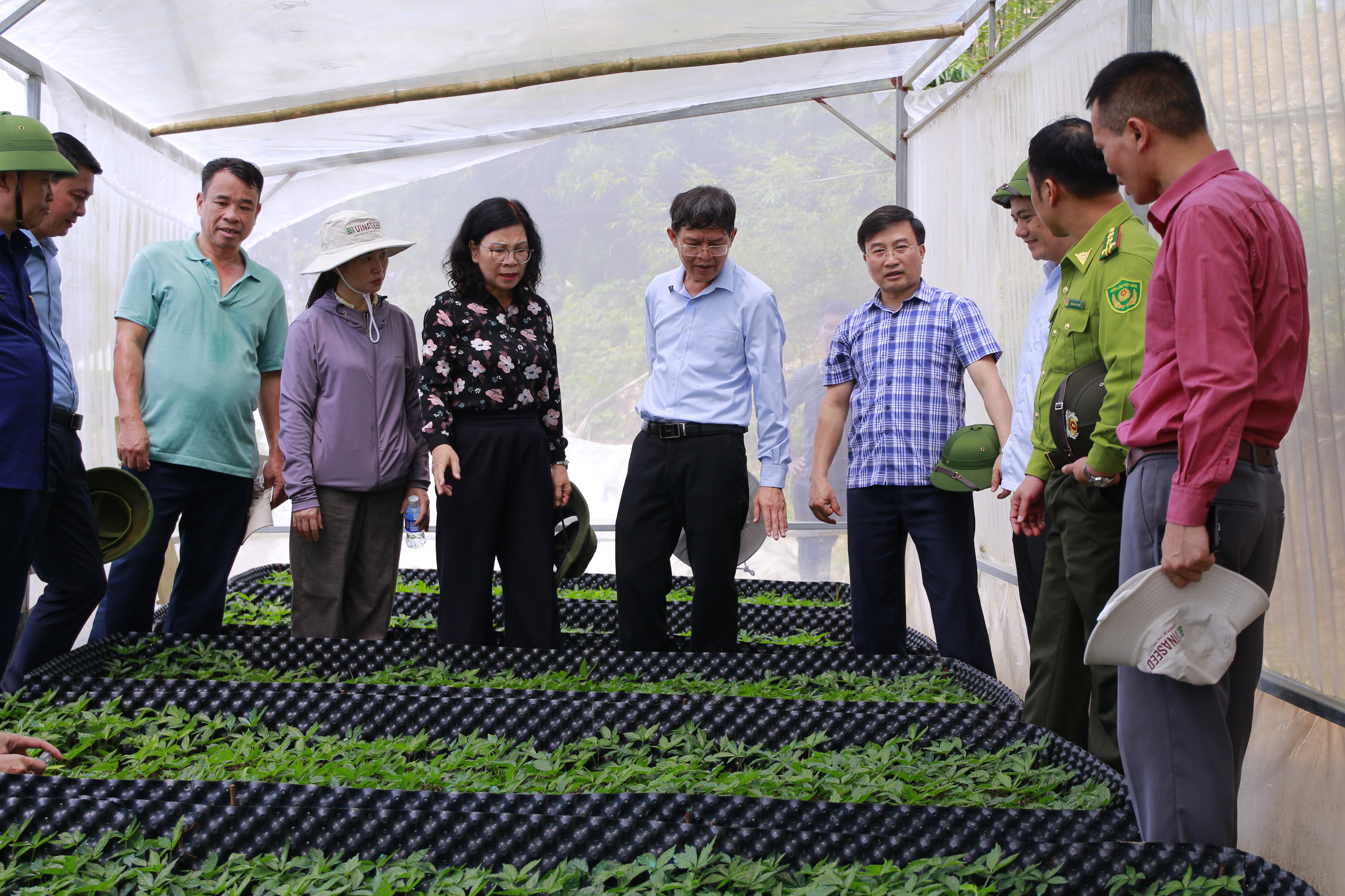 SỞ NÔNG NGHIỆP VÀ MÔI TRƯỜNG KHẢO SÁT THỰC TẾ, ĐỊNH HƯỚNG PHÁT TRIỂN NÔNG NGHIỆP BỀN VỮNG TẠI  XÃ TÂN QUANG