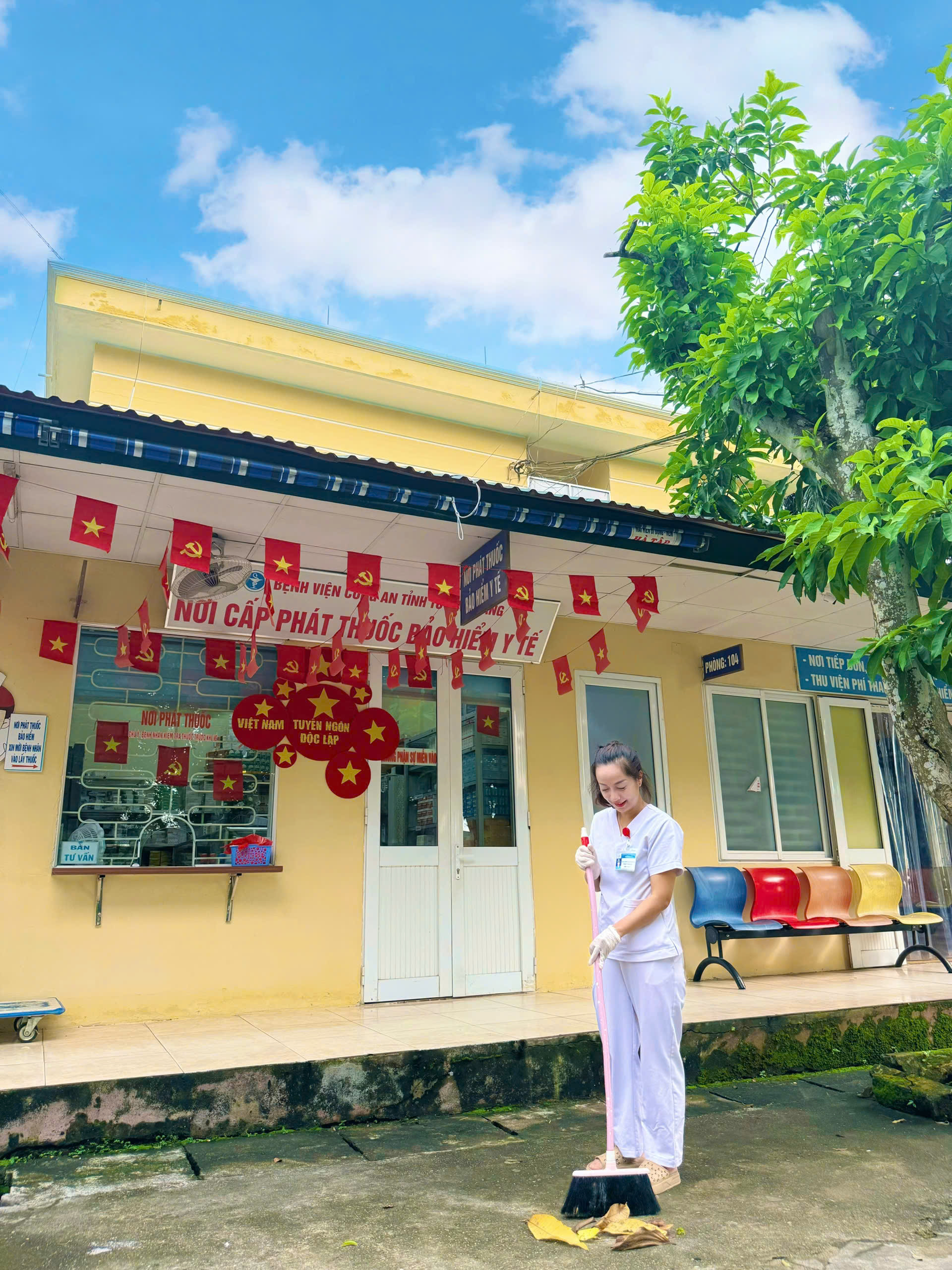 BỆNH VIỆN CÔNG AN TỈNH TUYÊN QUANG RỘN RÀNG CHÀO MỪNG QUỐC KHÁNH 02/9