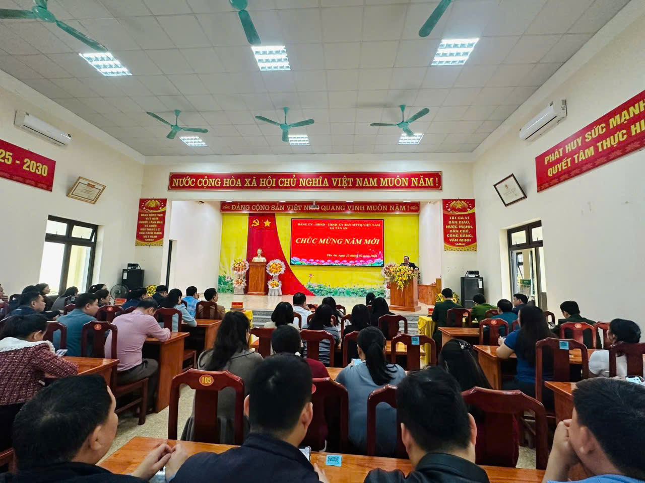 XÃ TÂN AN TỔ CHỨC GẶP MẶT ĐẦU XUÂN BÍNH NGỌ 2026