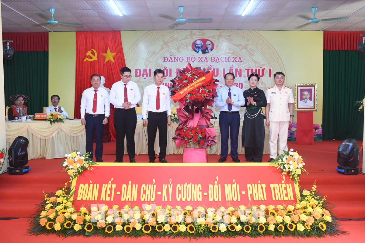 Đại hội Đảng bộ xã Bạch Xa lần thứ nhất, nhiệm kỳ 2025-2030