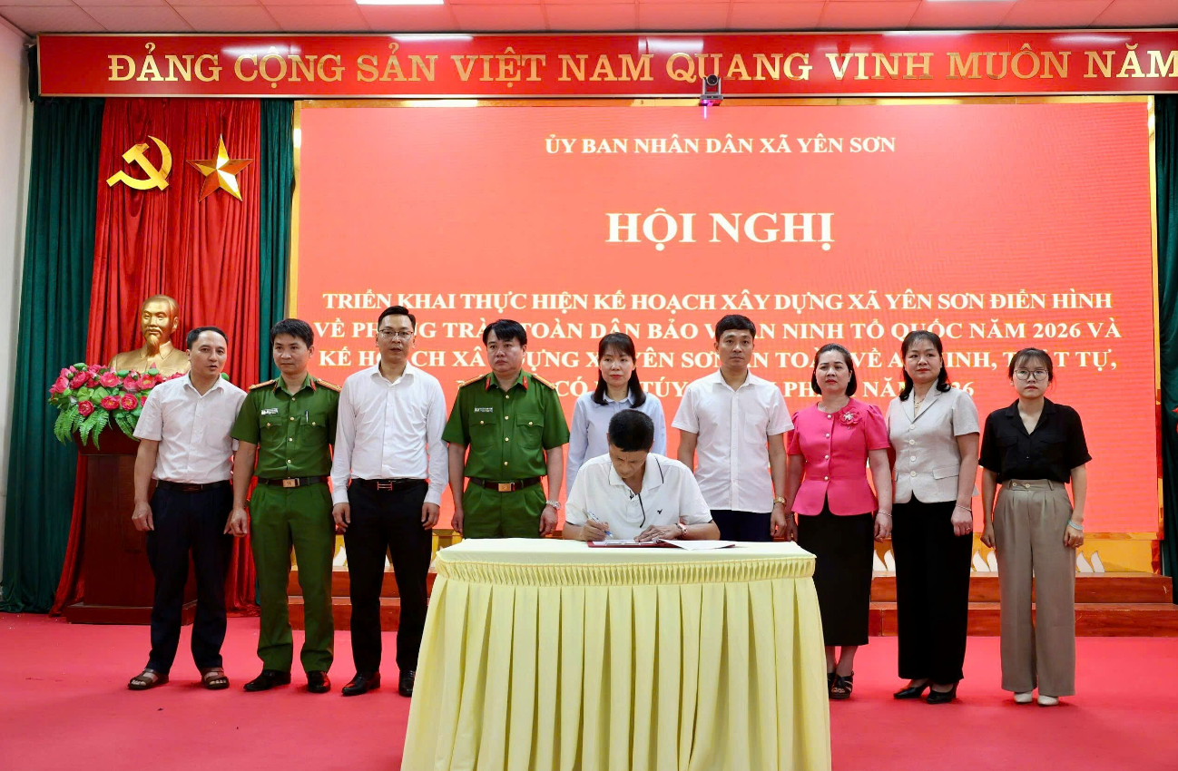 YÊN SƠN XÂY DỰNG ĐỊA BÀN KHÔNG MA TÚY, KHÔNG TỘI PHẠM