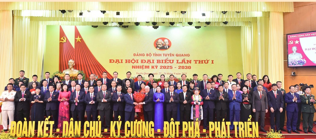 Danh sách Ban Chấp hành Đảng bộ tỉnh Tuyên Quang, nhiệm kỳ 2025 - 2030