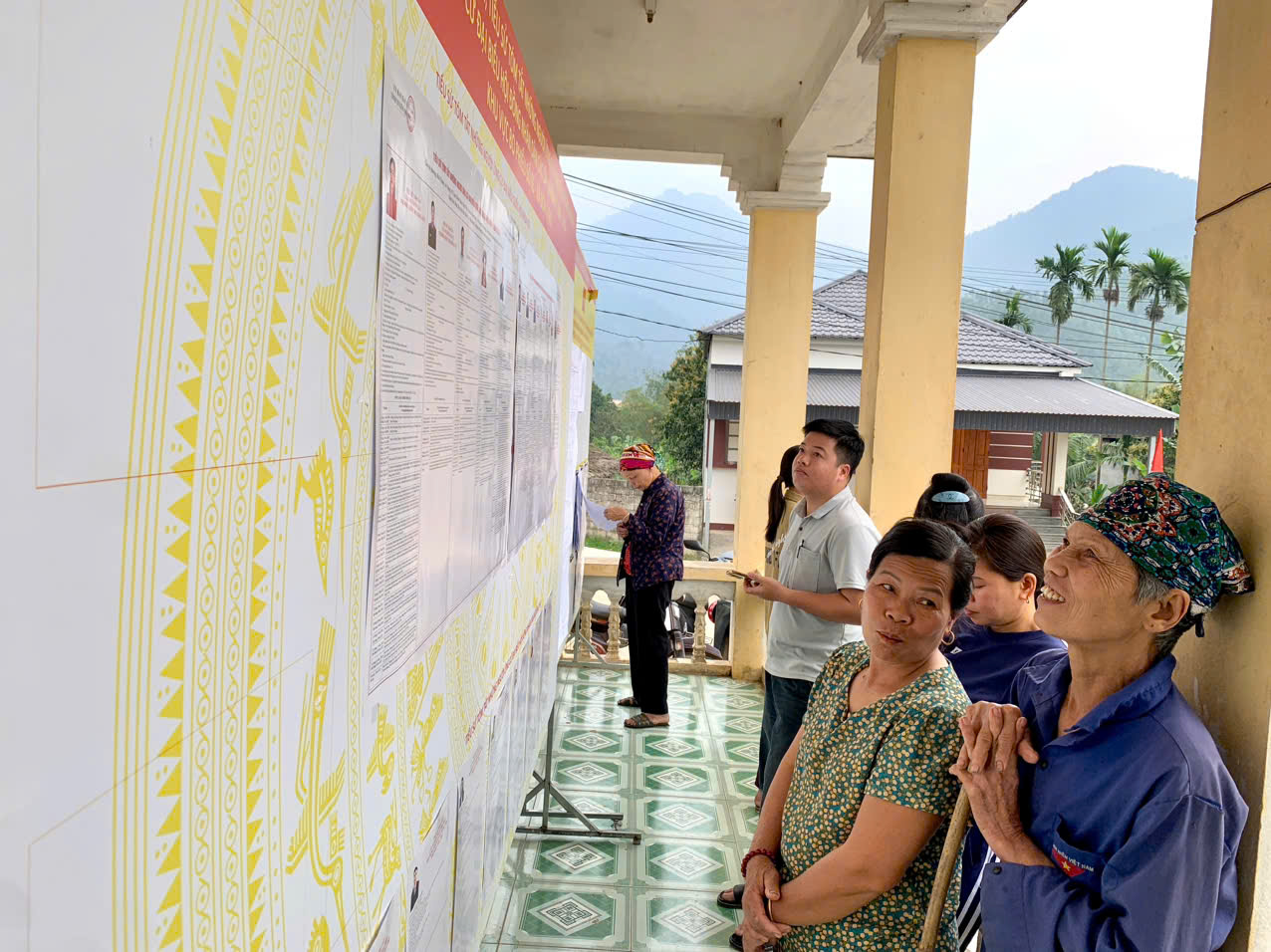 Đơn vị bầu cử số 5 xã Đông Thọ tiếp xúc cử tri vận động bầu cử đại biểu HĐND cấp xã, nhiệm kỳ 2026 – 2031