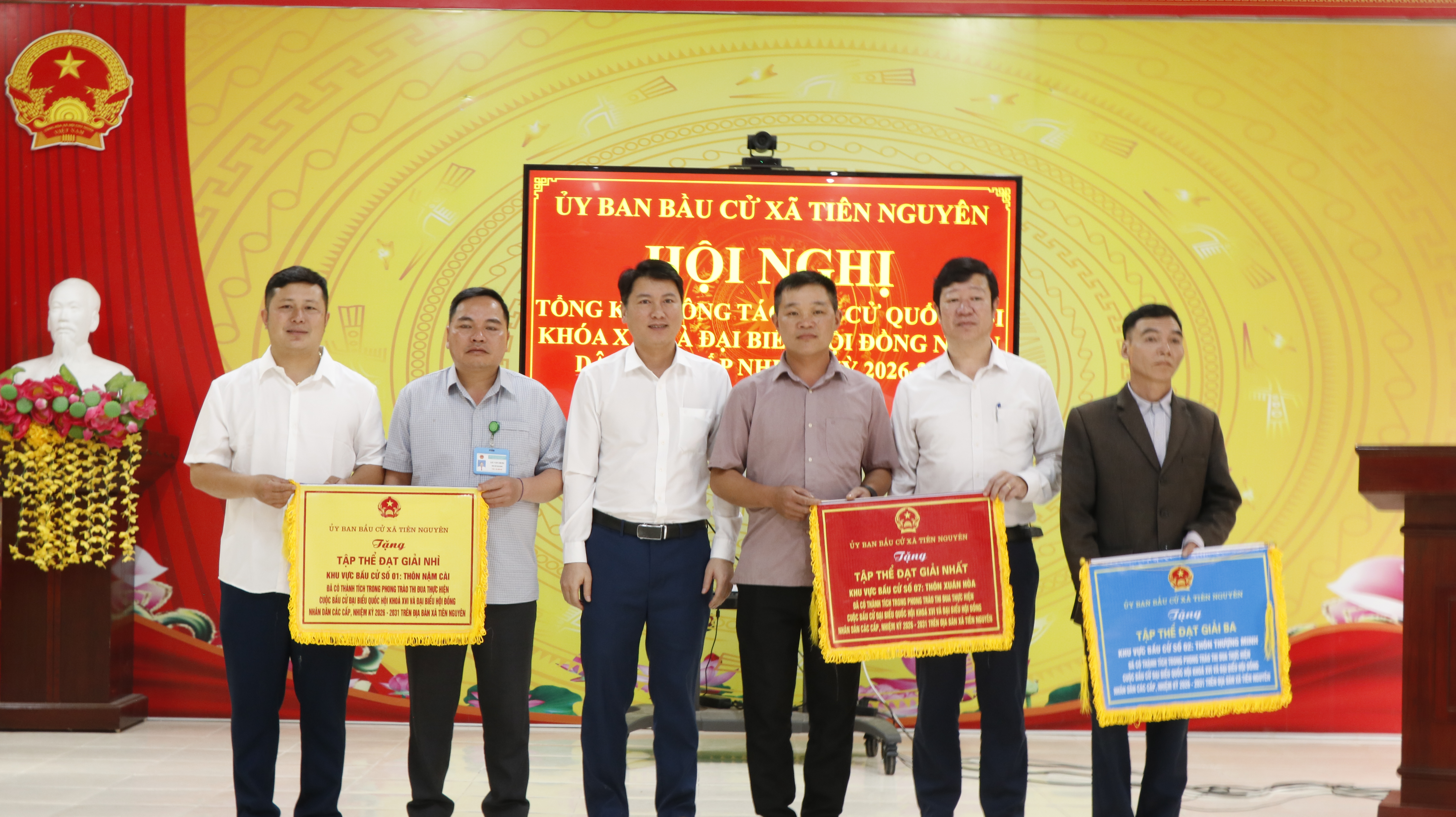 Tiên Nguyên tổng kết thành công công tác bầu cử nhiệm kỳ 2026–2031