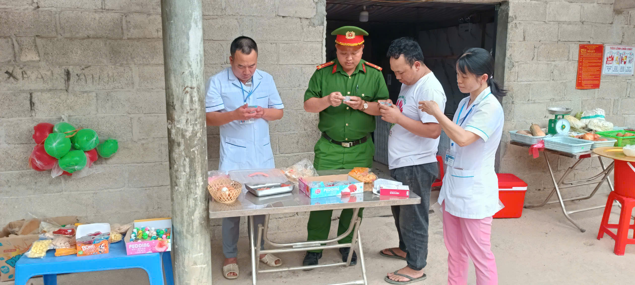 Tăng cường kiểm tra an toàn thực phẩm dịp Lễ hội Chợ tình Khâu Vai năm 2026