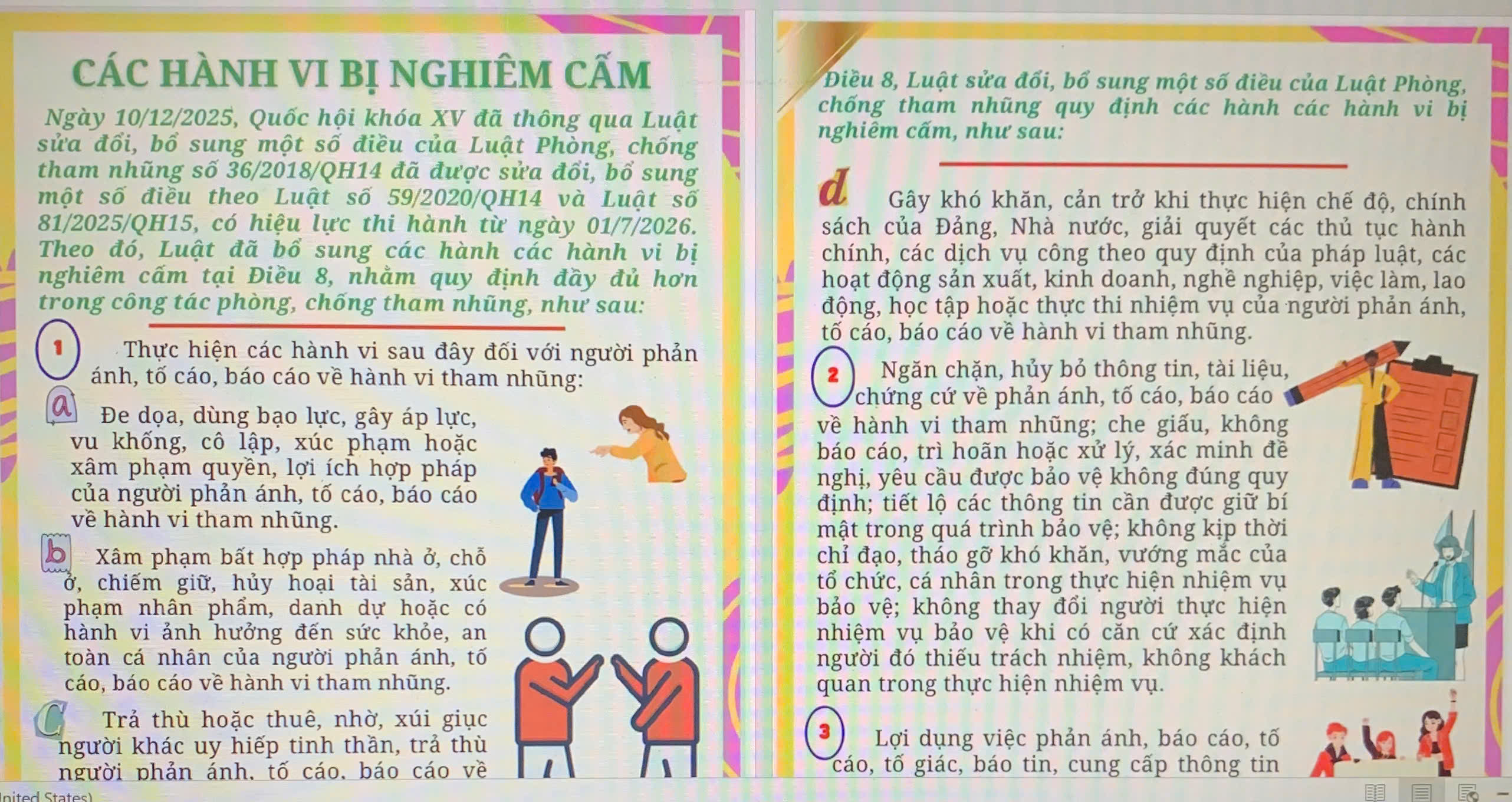 TỜ GẤP 5: PHÒNG CHỐNG THAM NHŨNG