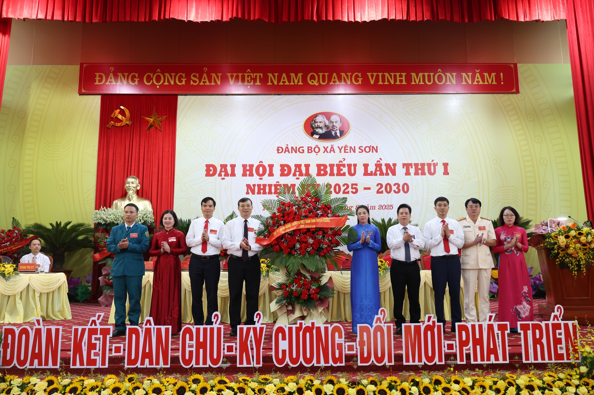 Đại hội đại biểu Đảng bộ xã Yên Sơn lần thứ I, nhiệm kỳ 2025 – 2030