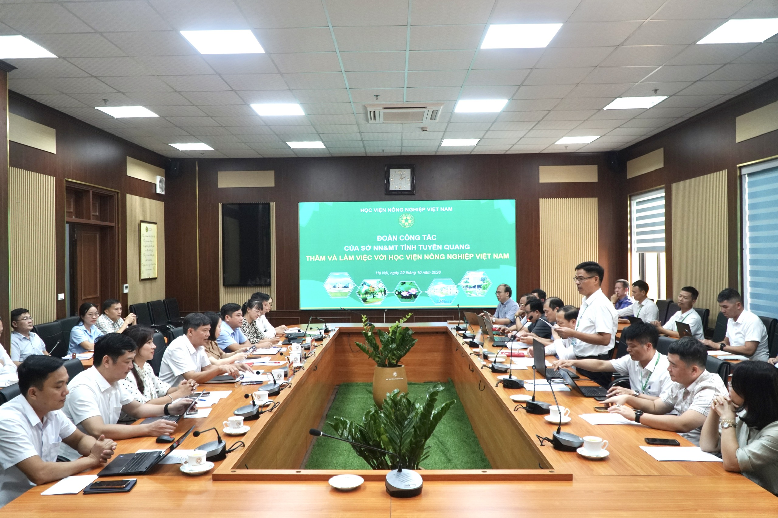 Tuyên Quang thúc đẩy hợp tác với Học viện Nông nghiệp Việt Nam trong lĩnh  vực nông nghiệp và môi trường giai đoạn 2026–2030