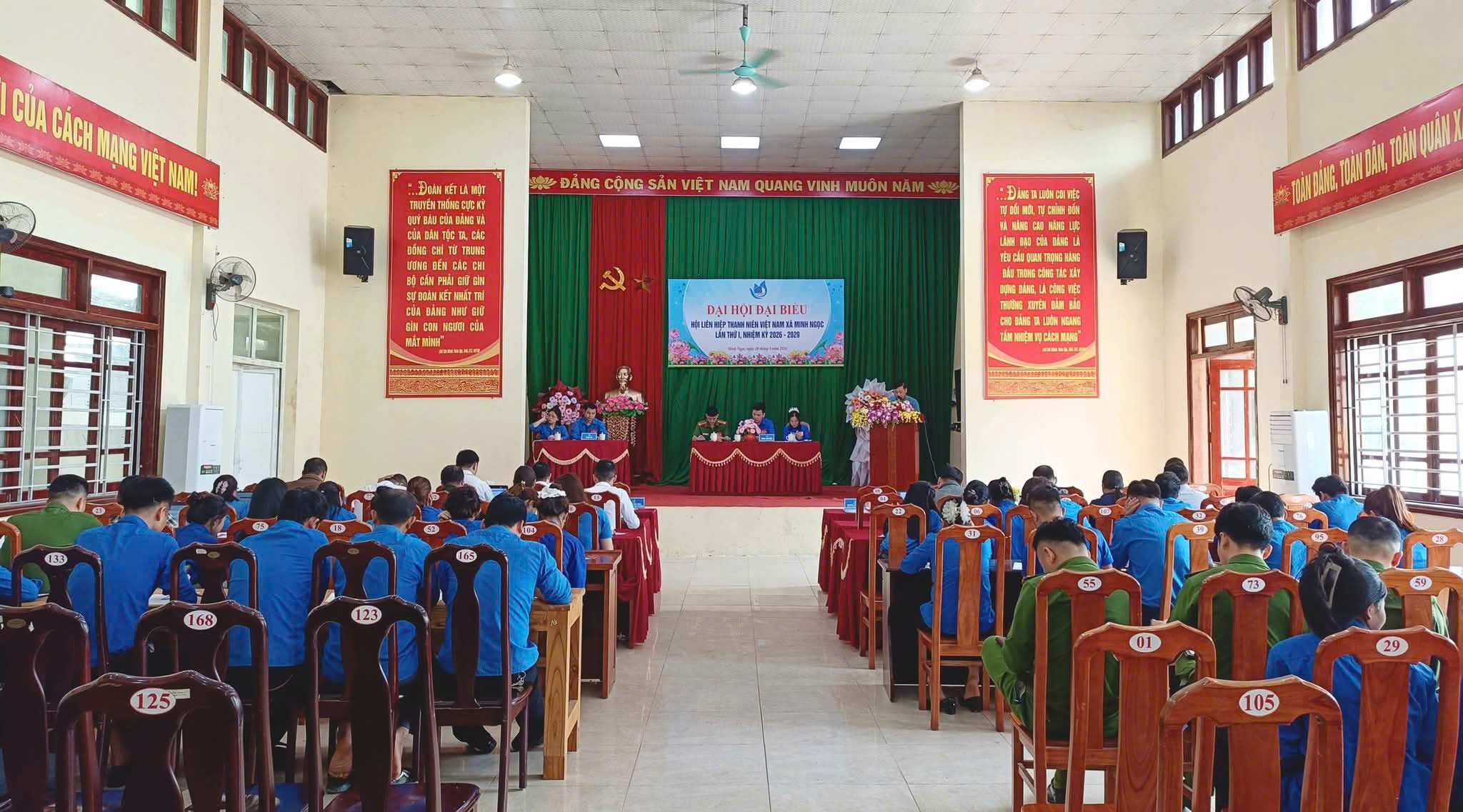 ĐẠI HỘI ĐẠI BIỂU HỘI LIÊN HIỆP THANH NIÊN VIỆT NAM XÃ MINH NGỌC LẦN THỨ I, NHIỆM KỲ 2026 -2029