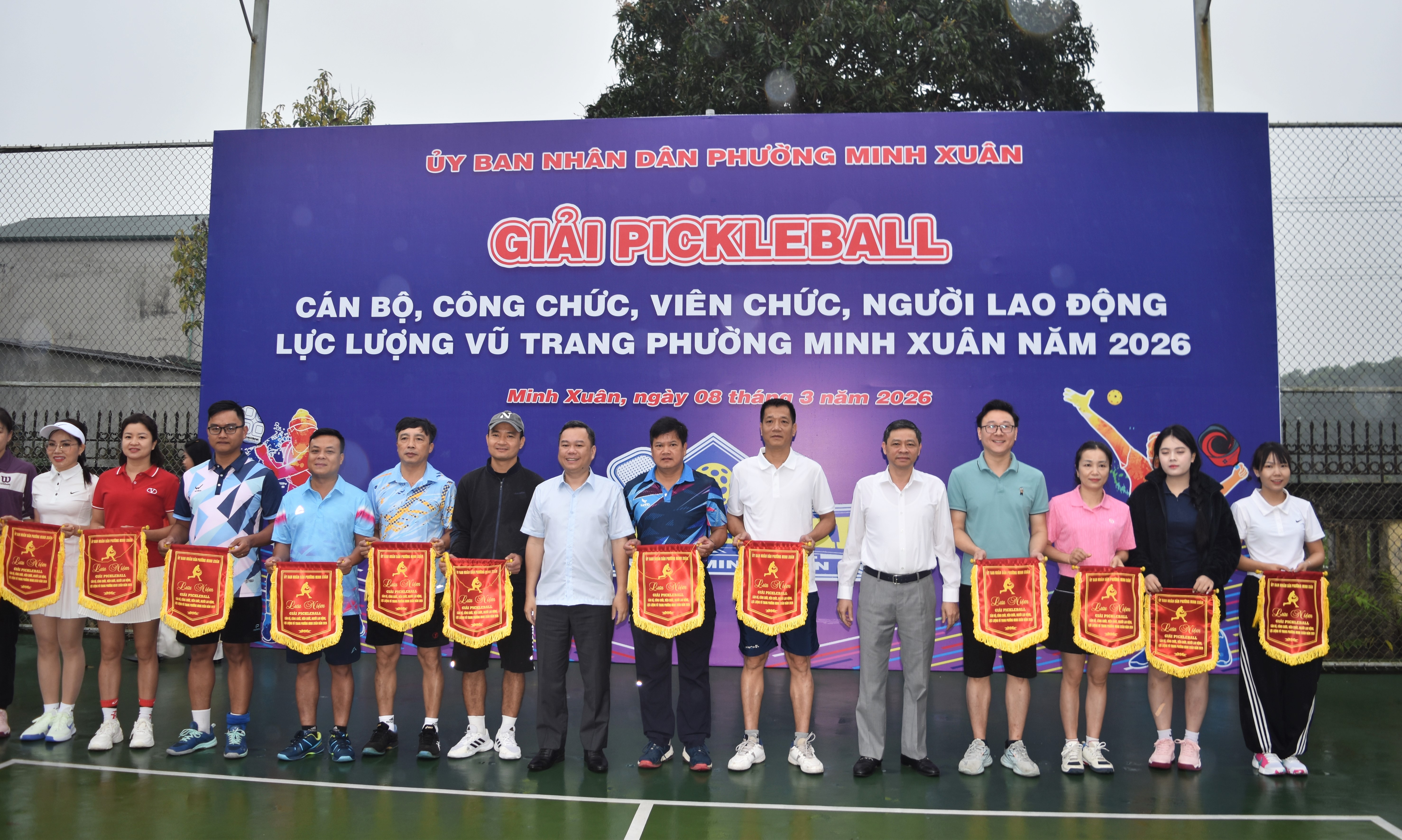 Giải Pickleball công nhân, viên chức, người lao động và lực lượng vũ trang năm 2026