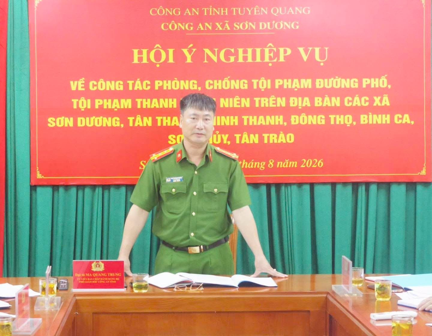 TĂNG CƯỜNG CÔNG TÁC ĐẤU TRANH PHÒNG, CHỐNG TỘI PHẠM ĐƯỜNG PHỐ, TỘI PHẠM THANH THIẾU NIÊN