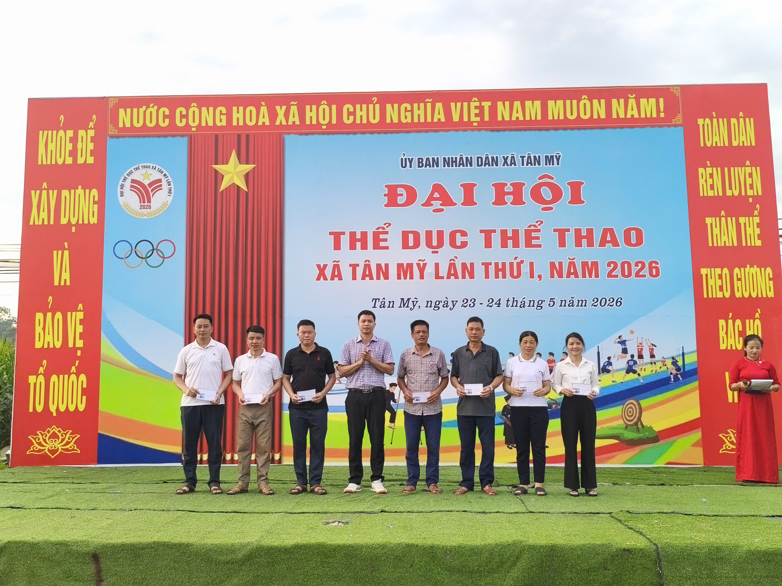 BẾ MẠC ĐẠI HỘI THỂ DỤC THỂ THAO XÃ TÂN MỸ LẦN THỨ I – NĂM 2026: DẤU ẤN ĐẬM NÉT CỦA TINH THẦN ĐOÀN KẾT