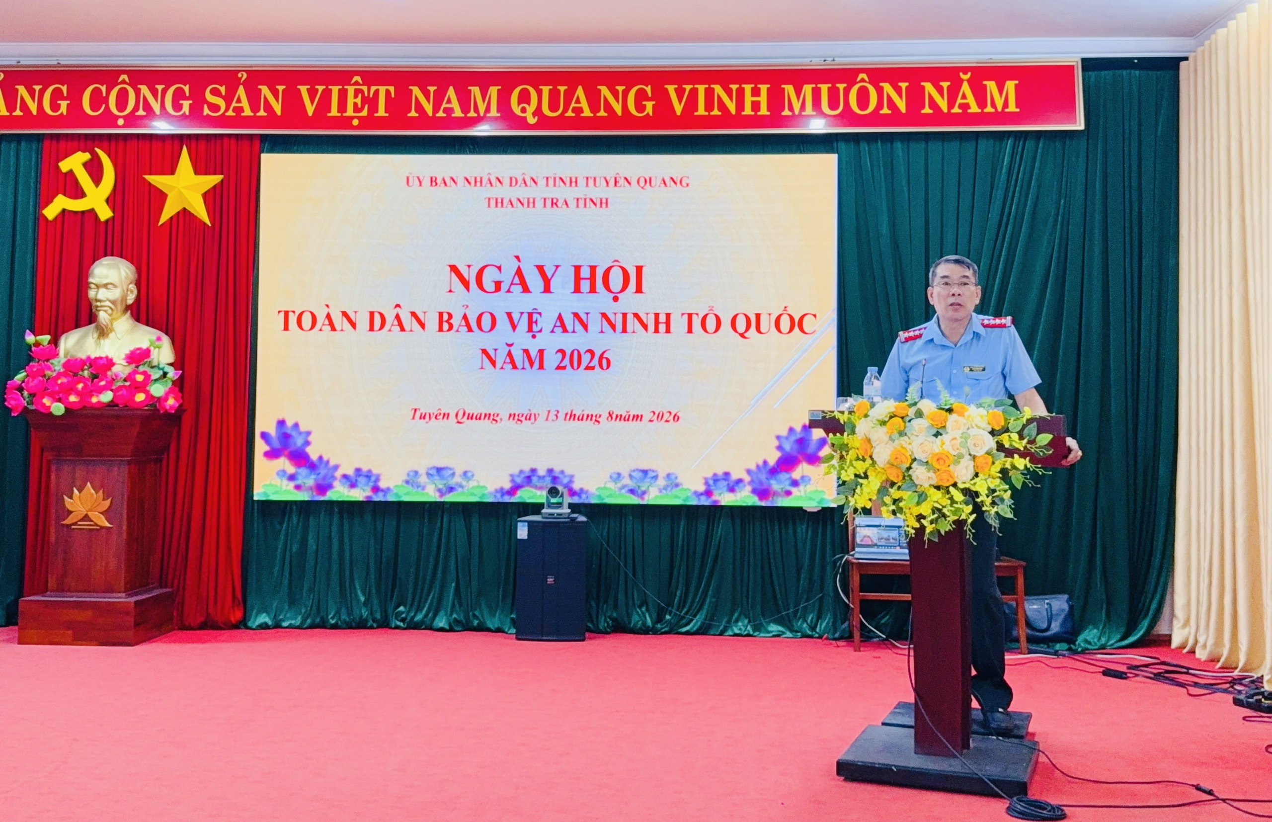 Thanh tra tỉnh Tuyên Quang tổ chức “Ngày hội toàn dân bảo vệ  an ninh Tổ quốc” năm 2026