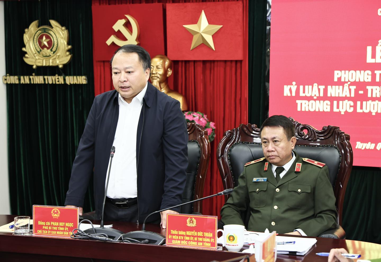 PHÁT ĐỘNG PHONG TRÀO THI ĐUA “BA NHẤT” TRONG CÔNG AN TỈNH TUYÊN QUANG