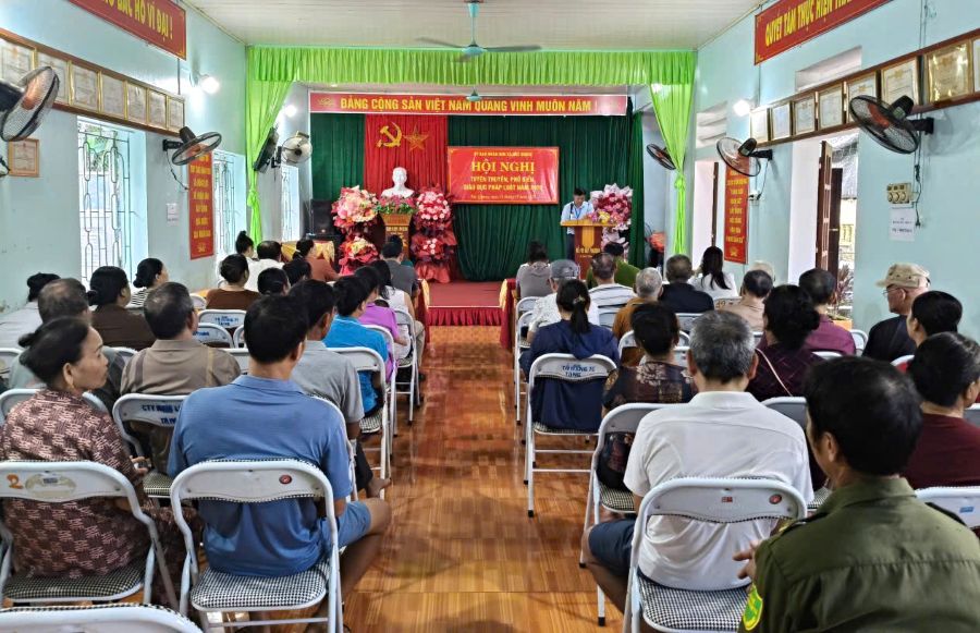Bắc Quang đẩy mạnh tuyên truyền, phổ biến, giáo dục pháp luật đến nhân dân