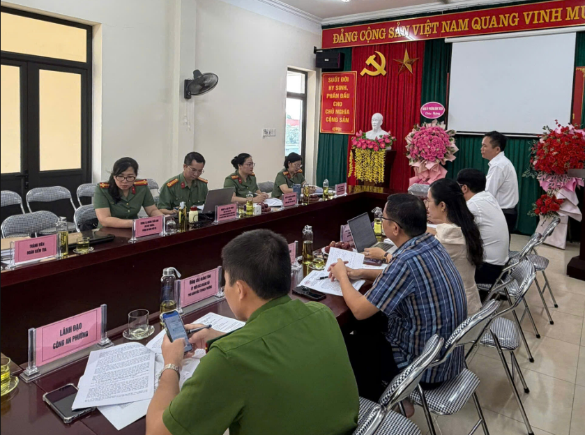 THANH TRA CÔNG AN TỈNH TĂNG CƯỜNG CÔNG TÁC PHỐI HỢP NÂNG CAO HIỆU LỰC, HIỆU QUẢ CÔNG TÁC THANH TRA TRÊN LĨNH VỰC AN NINH